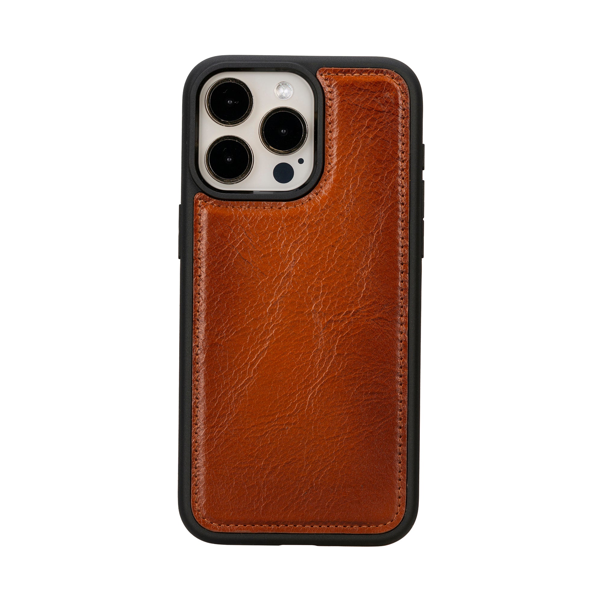 Santa iPhone 16 Series Magnetic Detachable Genuine Leather Wallet Case