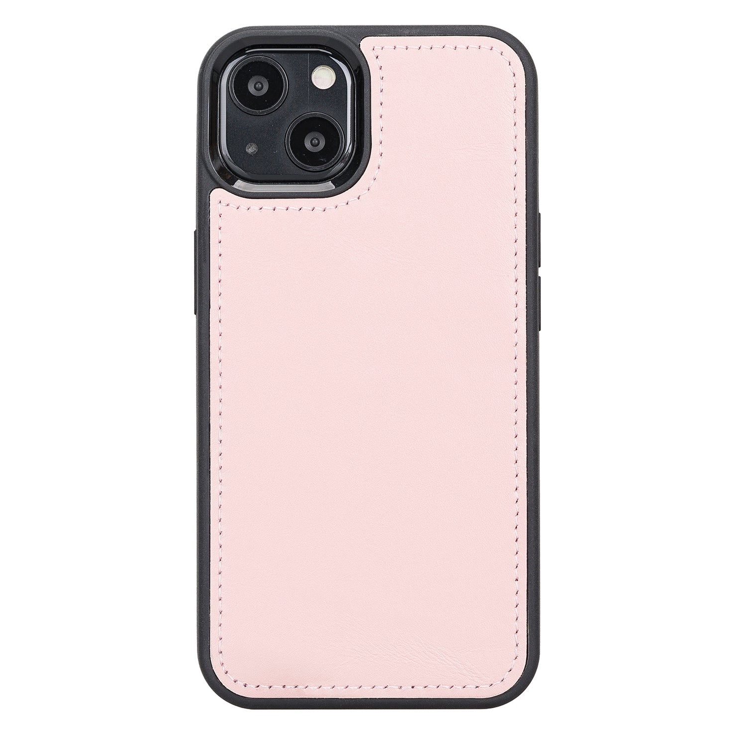 Magic Magnetic Detachable Leather Wallet Case with RFID for iPhone 13 (6.1") - PINK