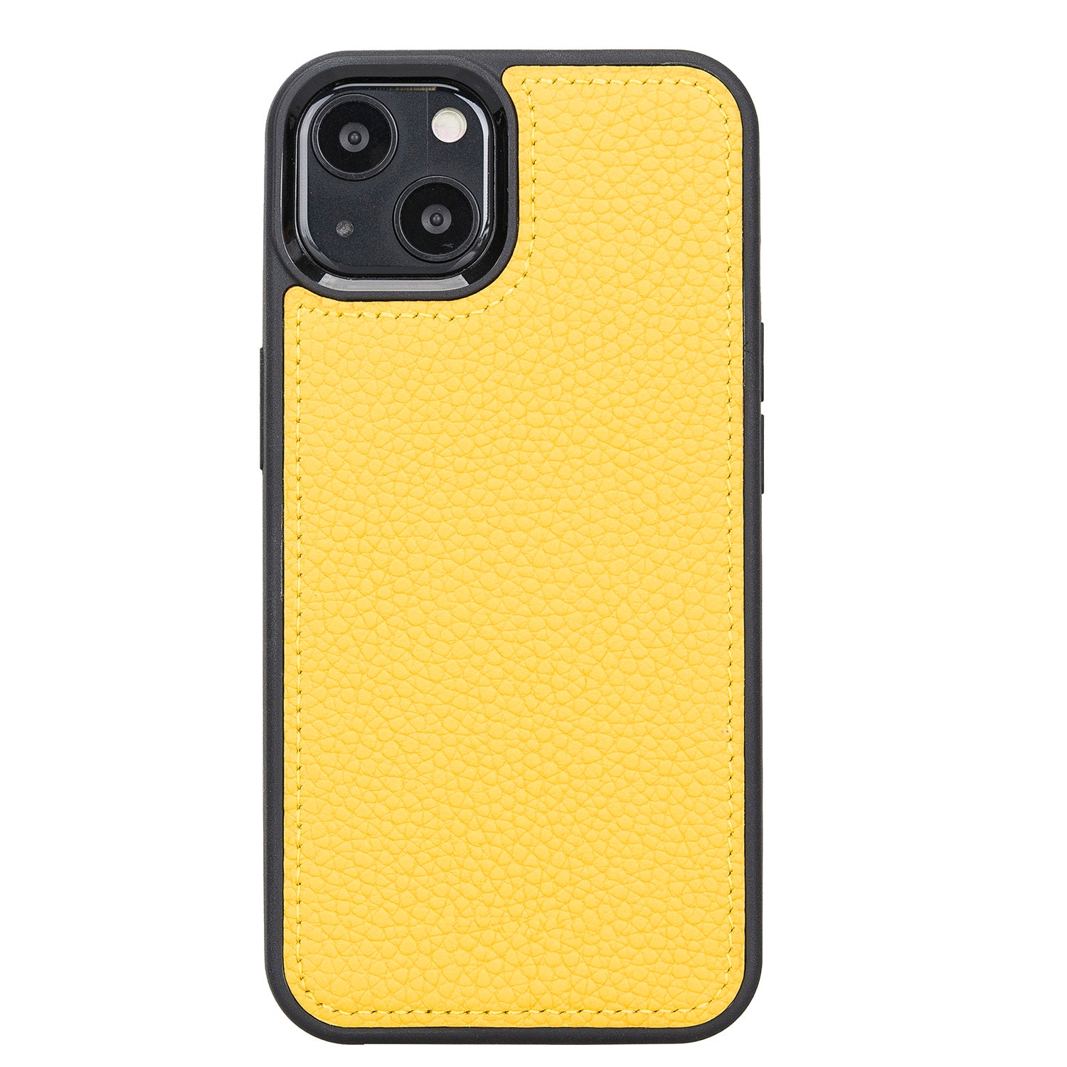 Magic Magnetic Detachable Leather Wallet Case with RFID for iPhone 13 (6.1") - YELLOW