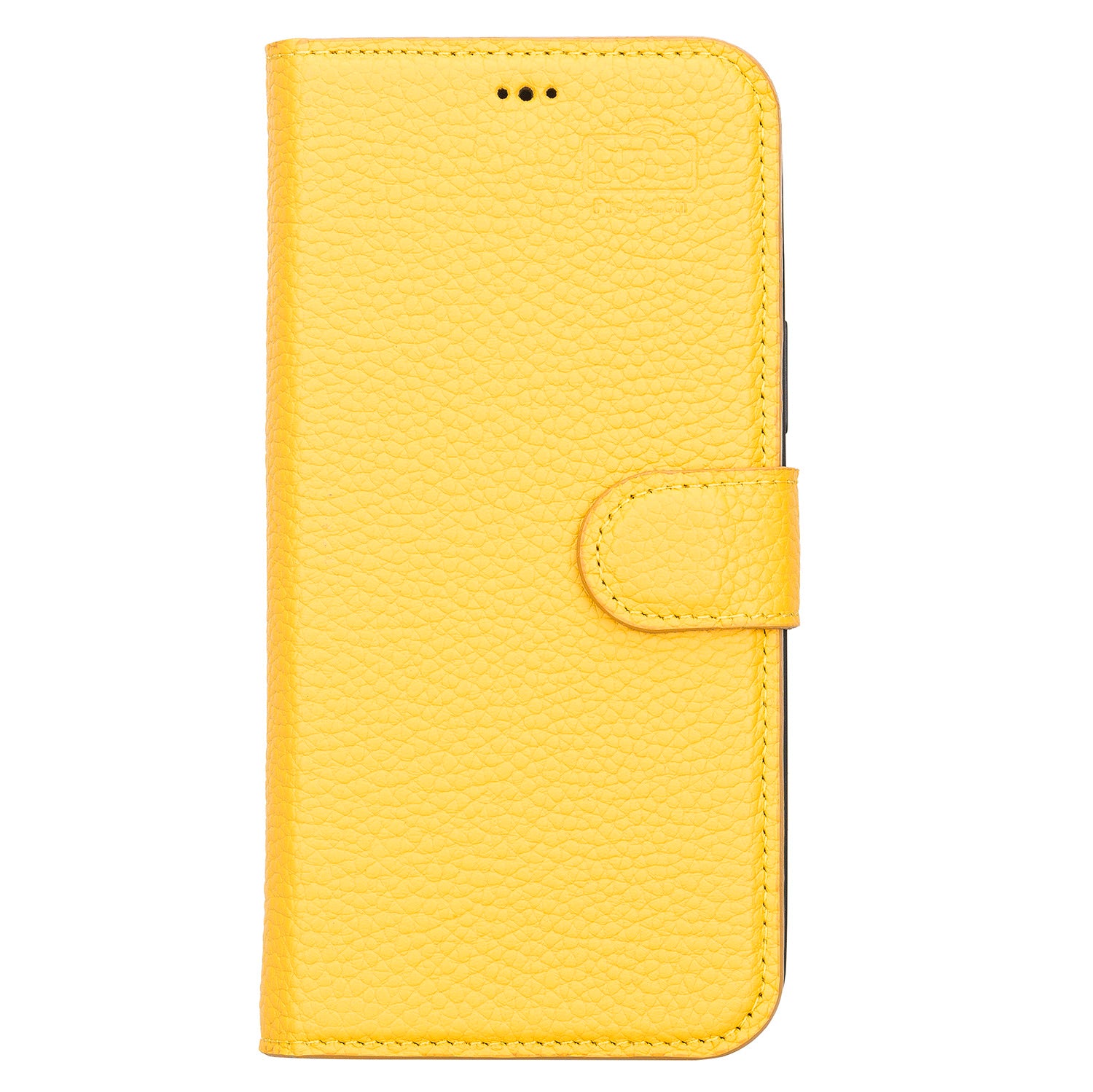 Magic Magnetic Detachable Leather Wallet Case with RFID for iPhone 13 (6.1") - YELLOW