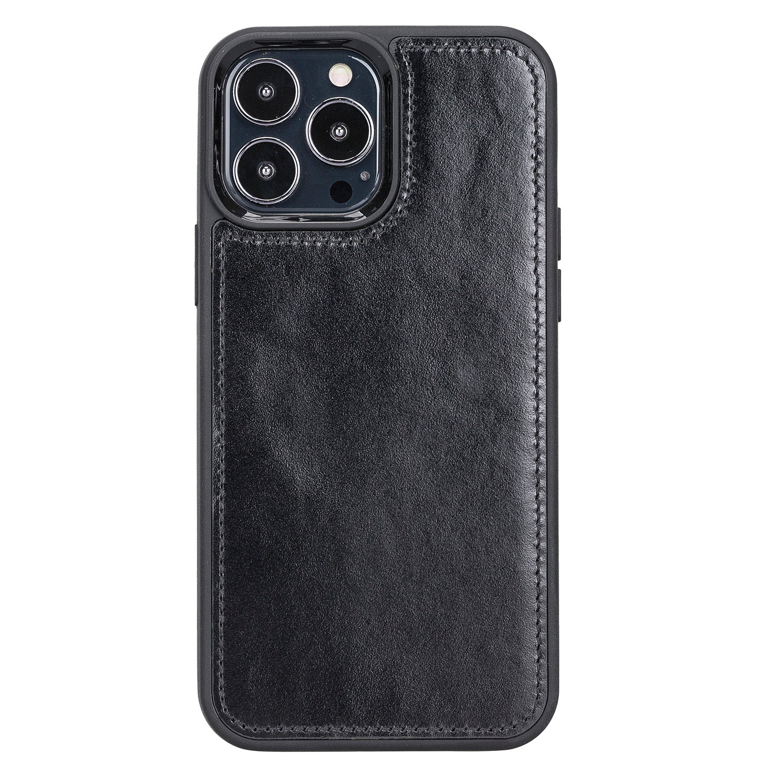 Magic Magnetic Detachable Leather Wallet Case with RFID for iPhone 13 Pro (6.1") - BLACK