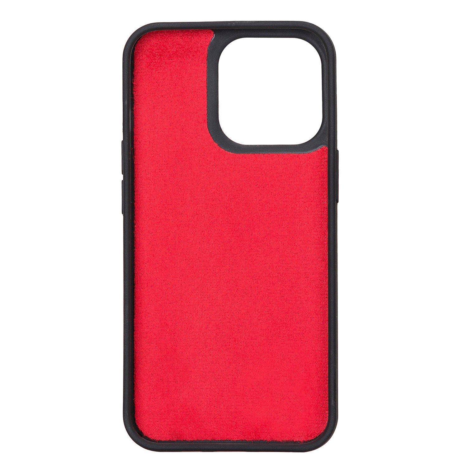 Liluri Magnetic Detachable Leather Wallet Case for iPhone 13 Pro Max (6.7") - RED - saracleather