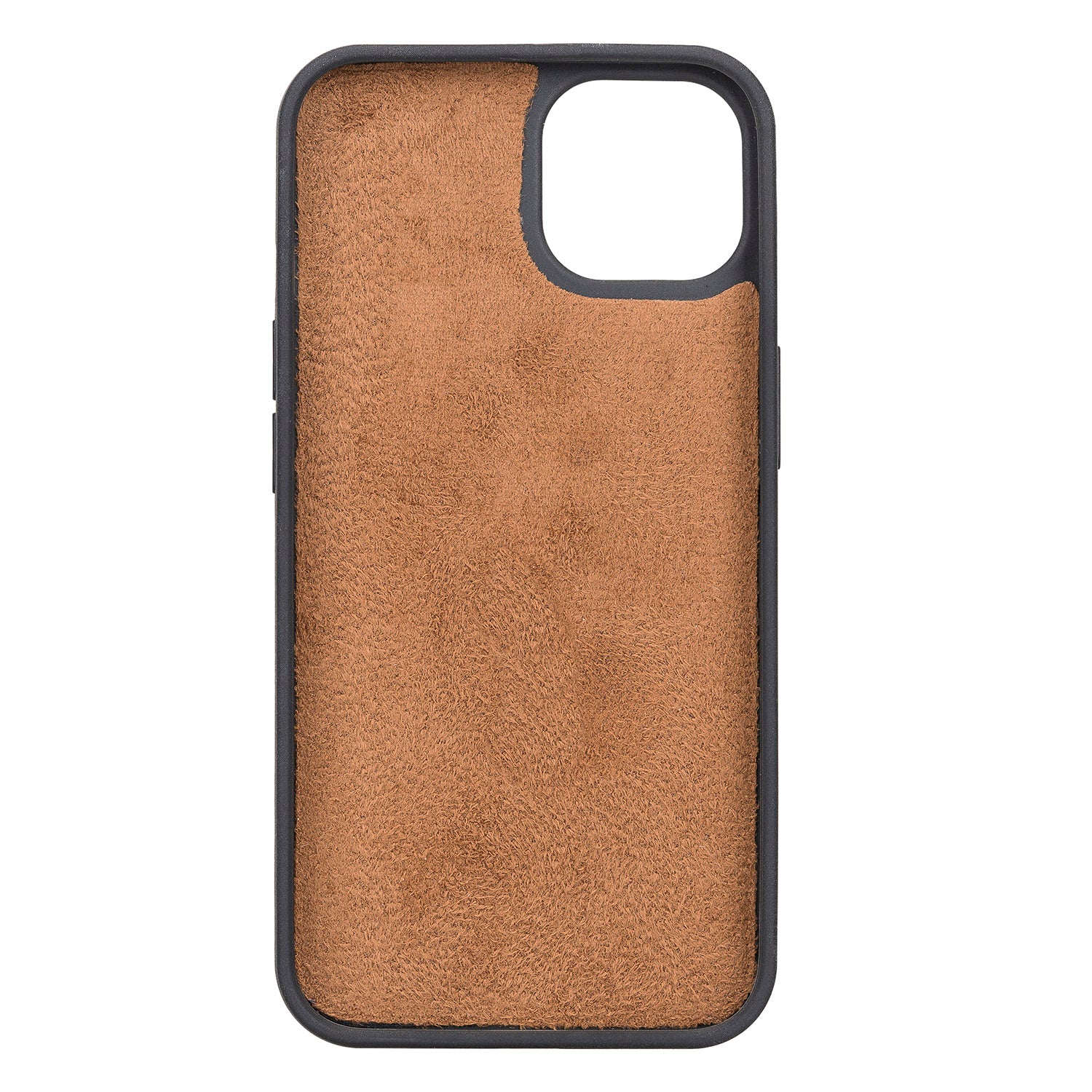 Magic Magnetic Detachable Leather Wallet Case with RFID for iPhone 13 (6.1") - BROWN