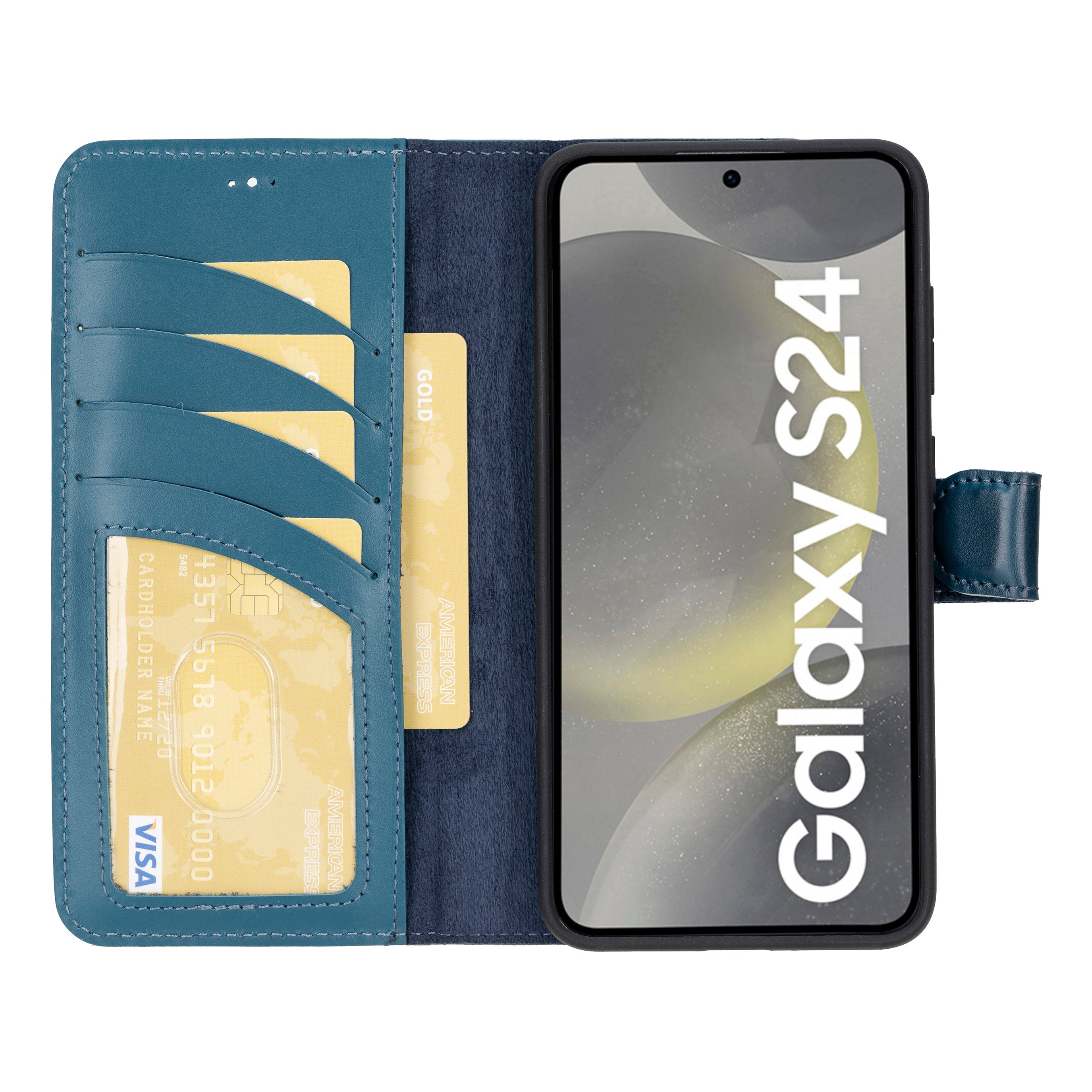 Samsung Galaxy S24 Series Leather Wallet Cases RFID - MW