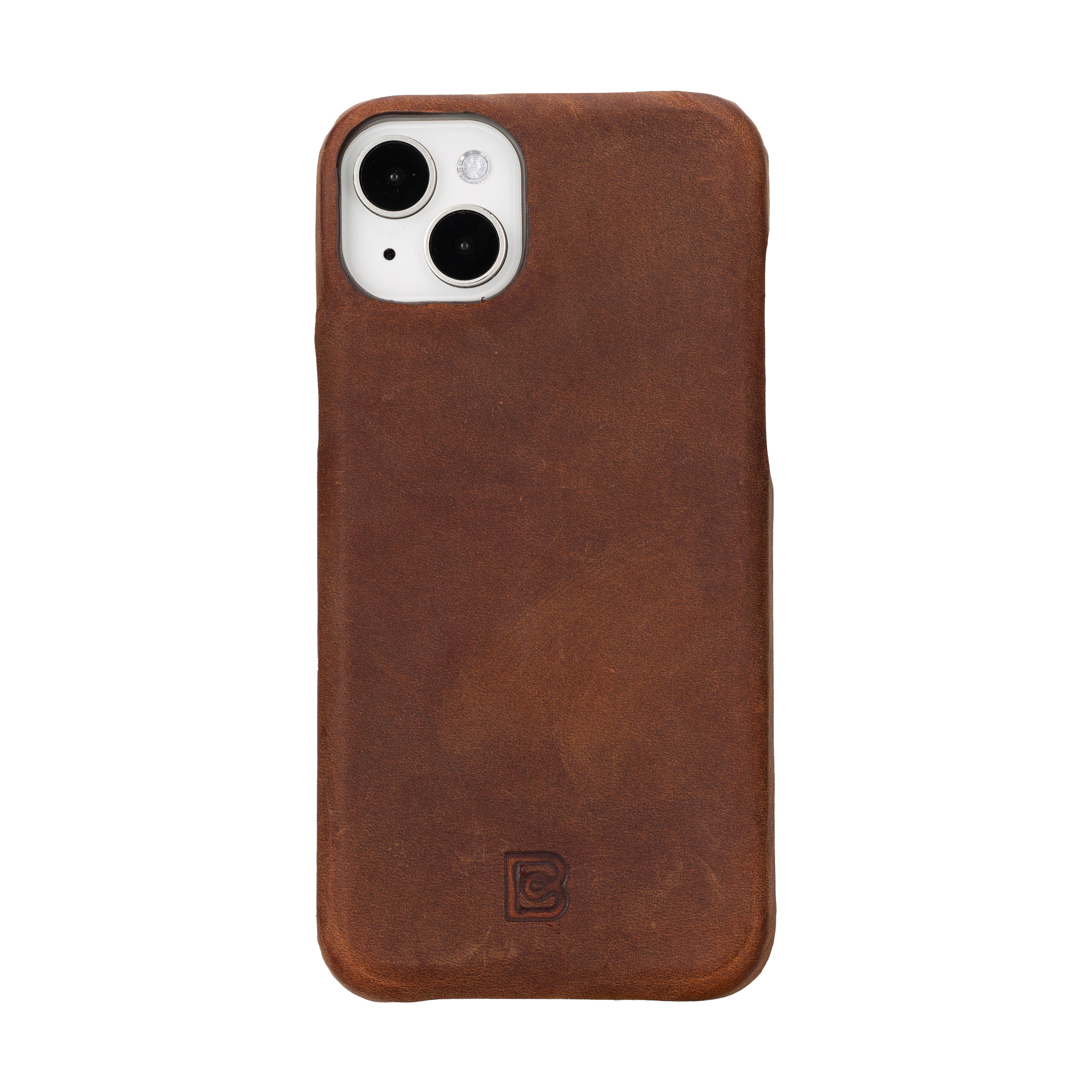 F360 iPhone 15 Series Full Genuine Leather Back Cover