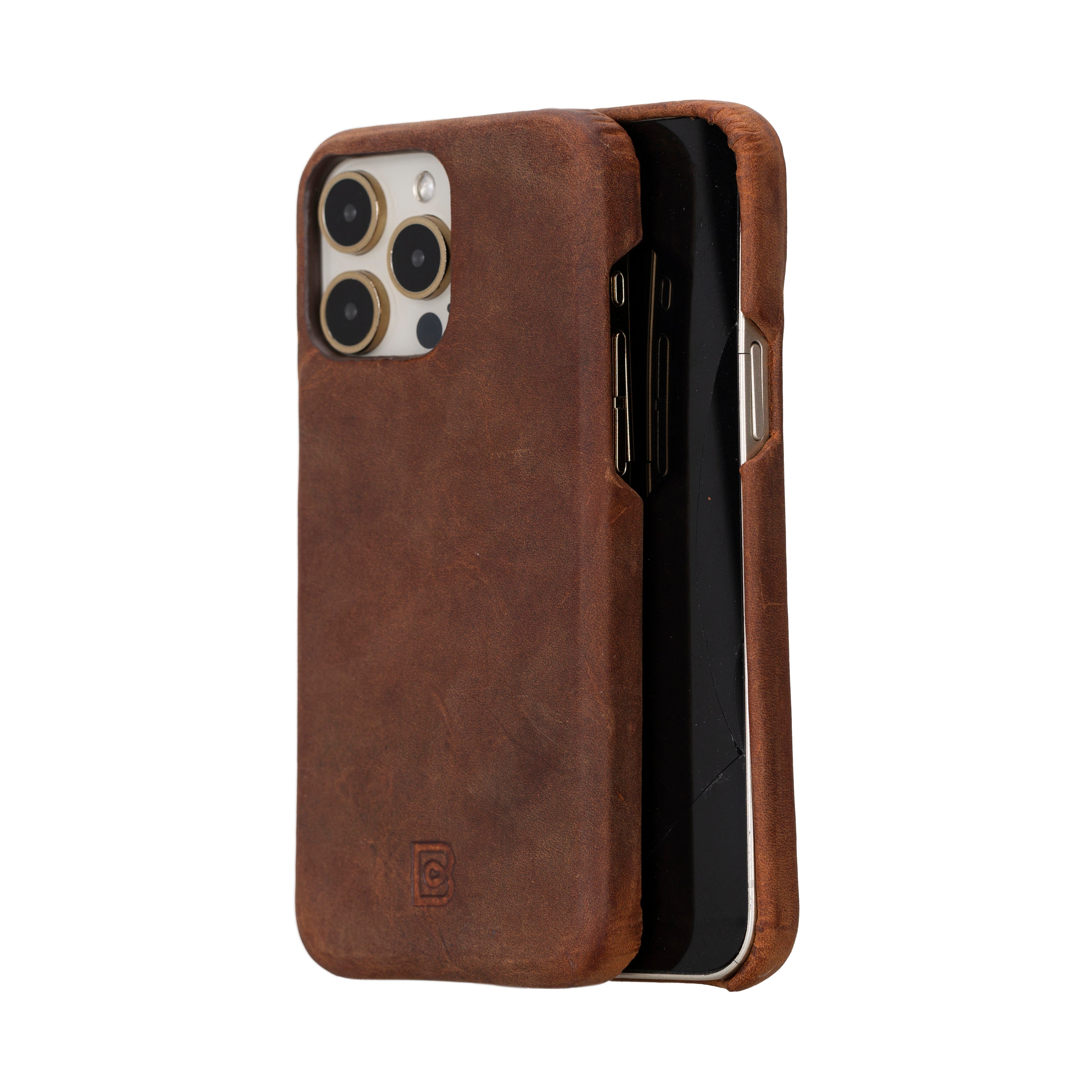 F360 iPhone 16 Pro Genuine Leather Case