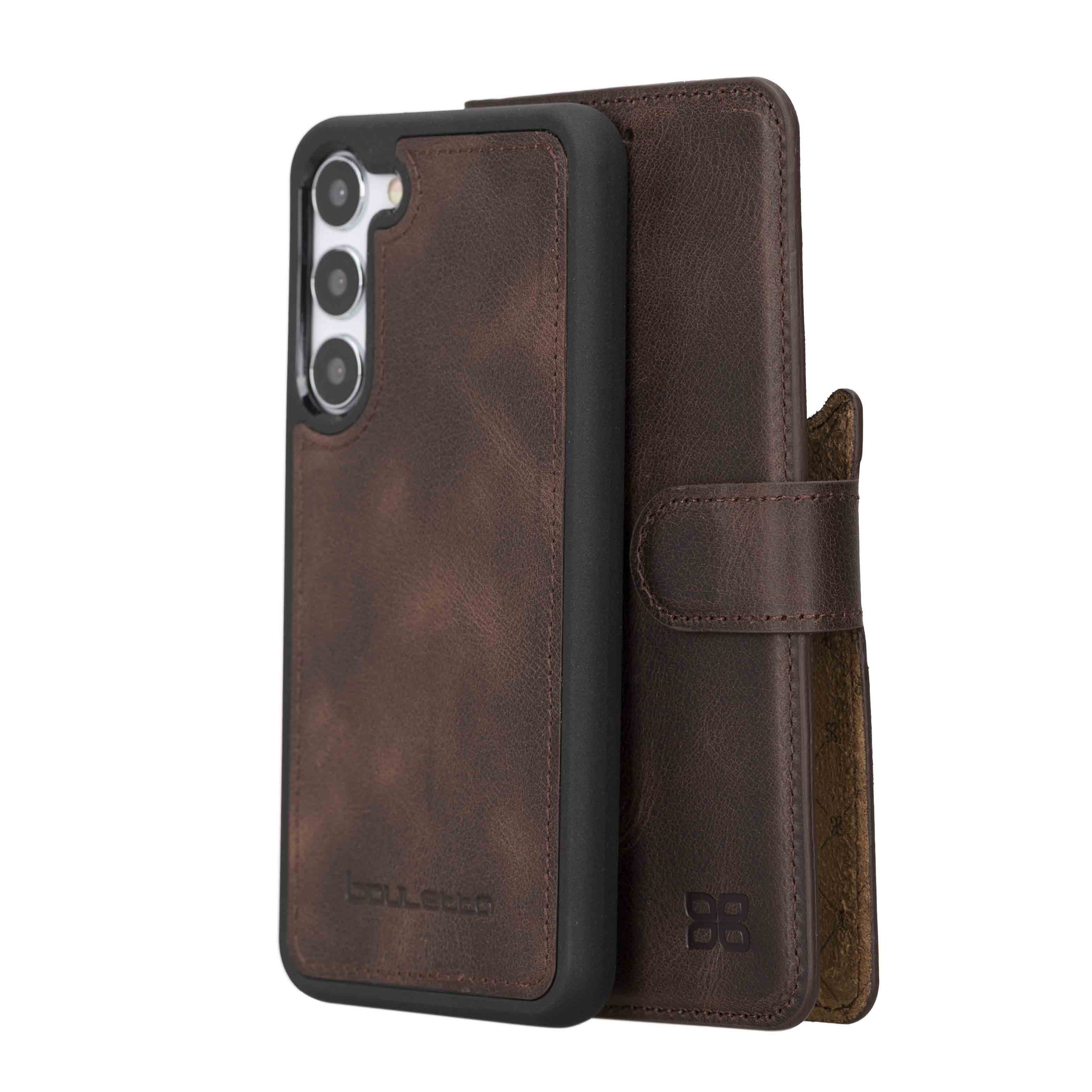 Magic Samsung Galaxy S25 Plus Leather Detachable Wallet Case