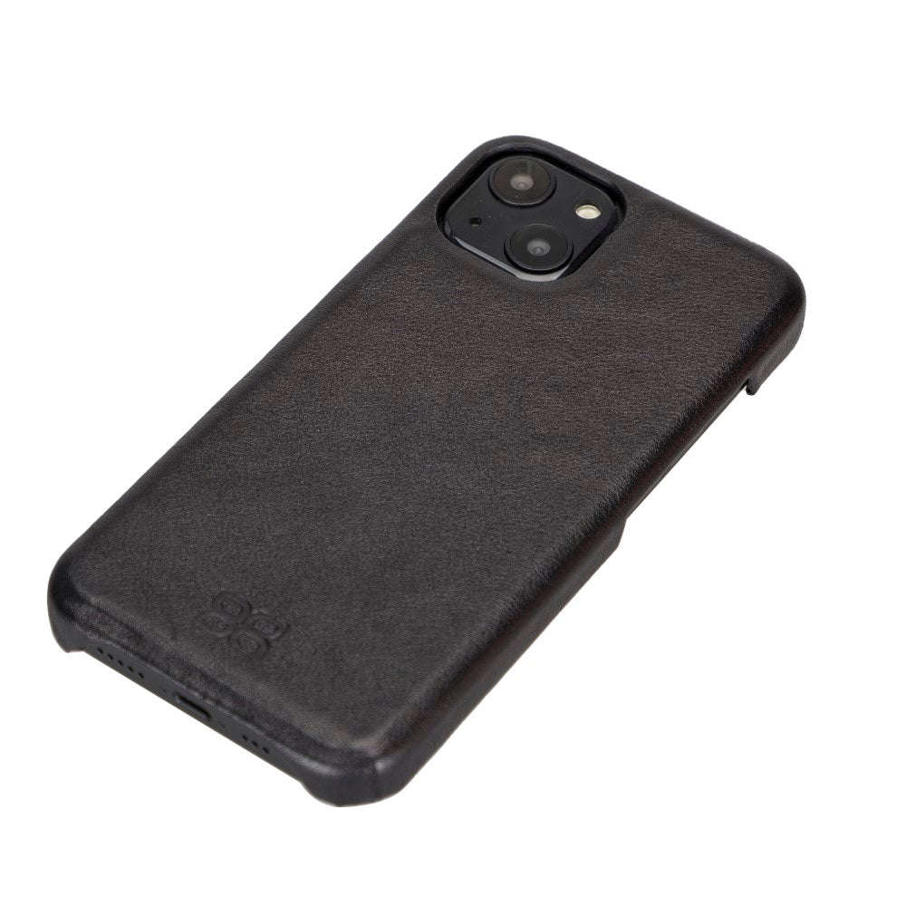 F360 iPhone 13 Series Full Genuine Leather Back Cover