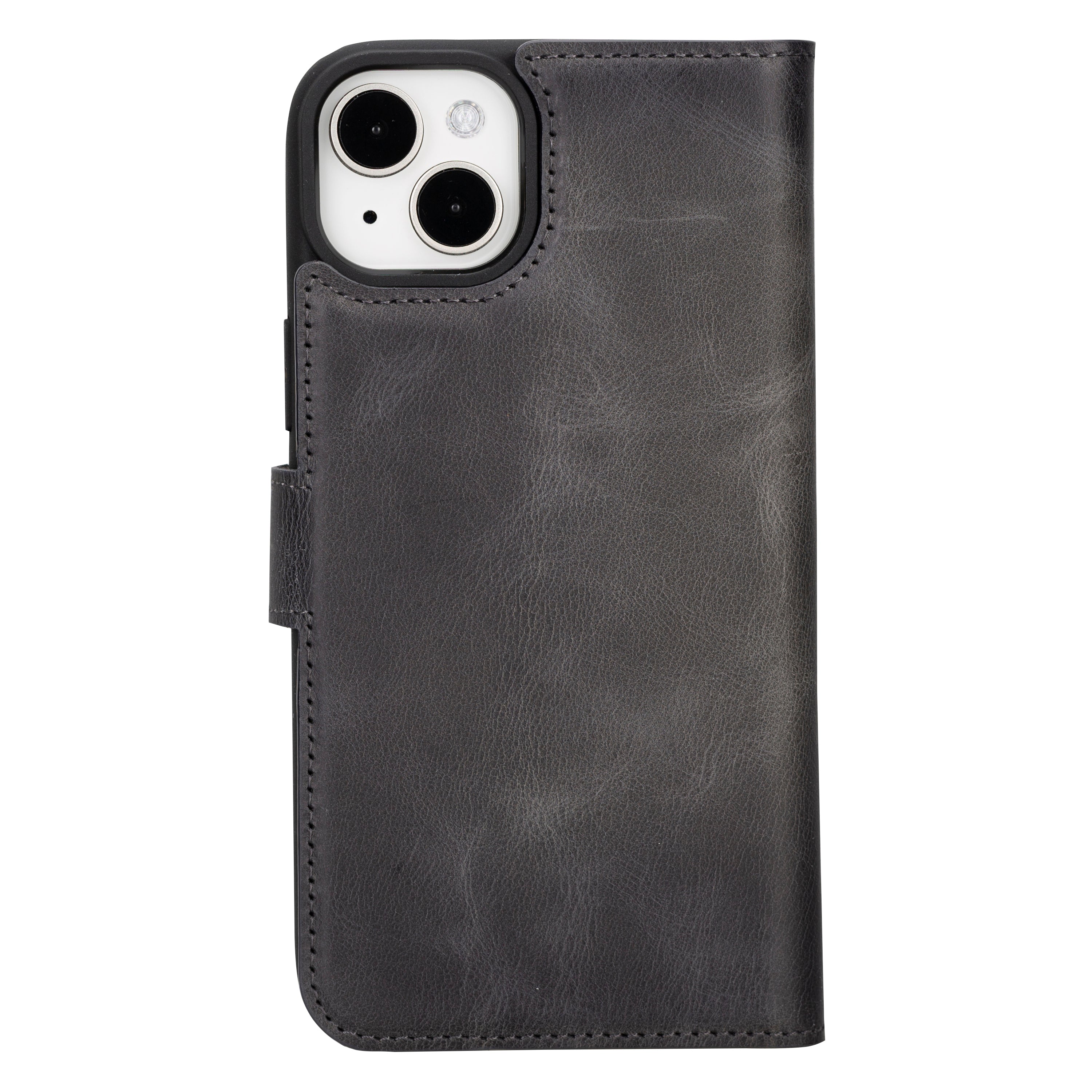 Magic iPhone 16 Series Detachable Genuine Leather Case / MW