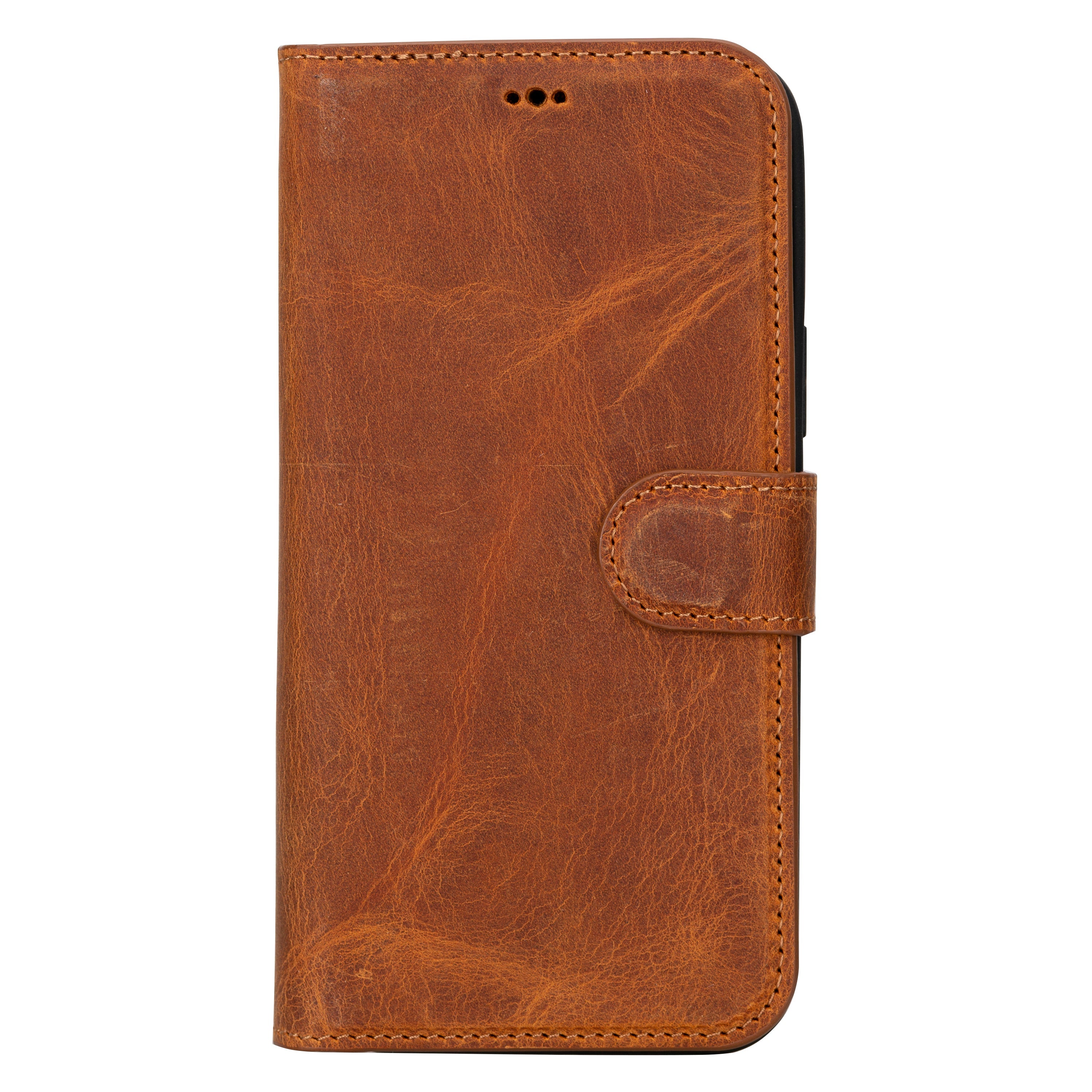 Magic iPhone 16 Series Detachable Genuine Leather Case / MW