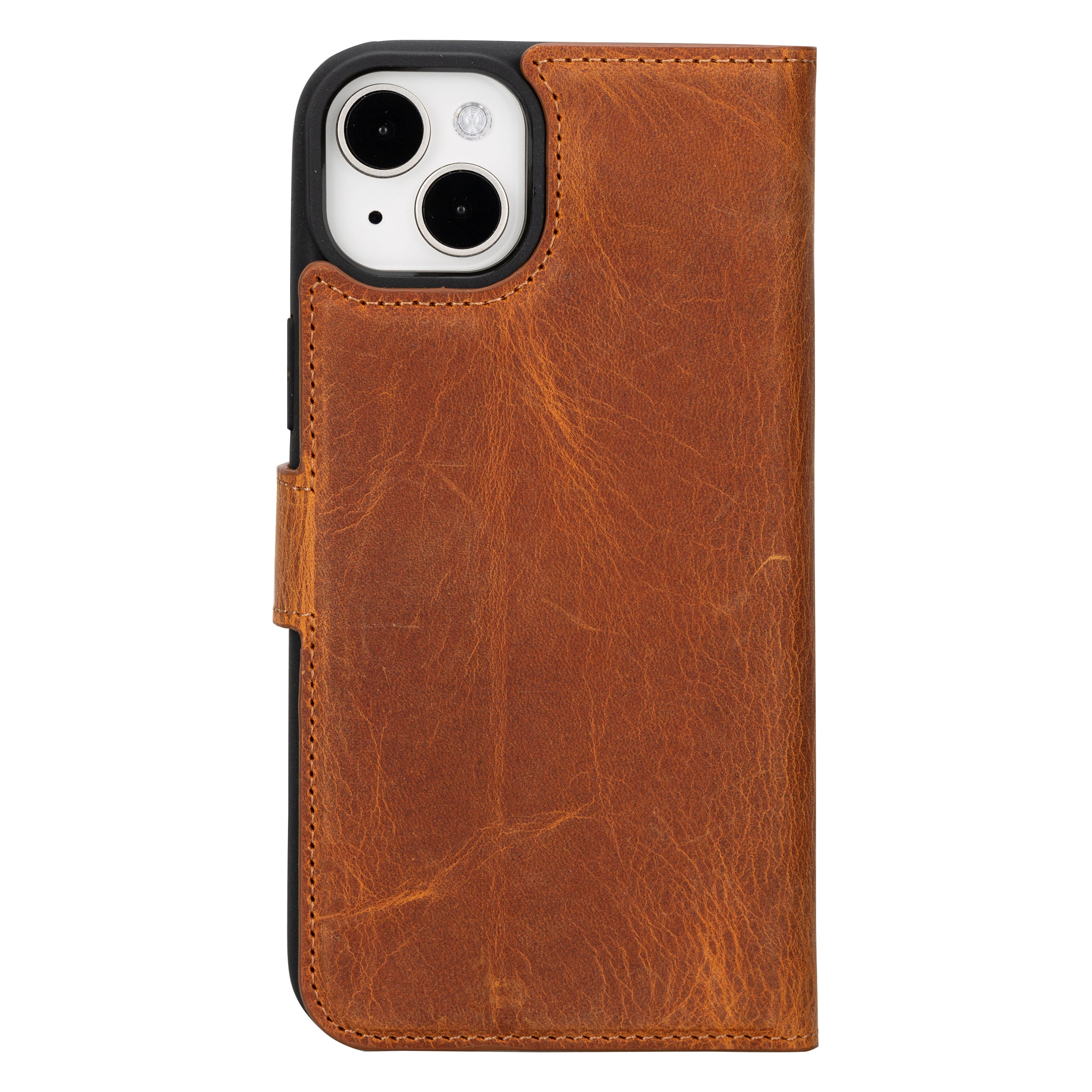 Magic iPhone 16 Series Detachable Genuine Leather Case / MW