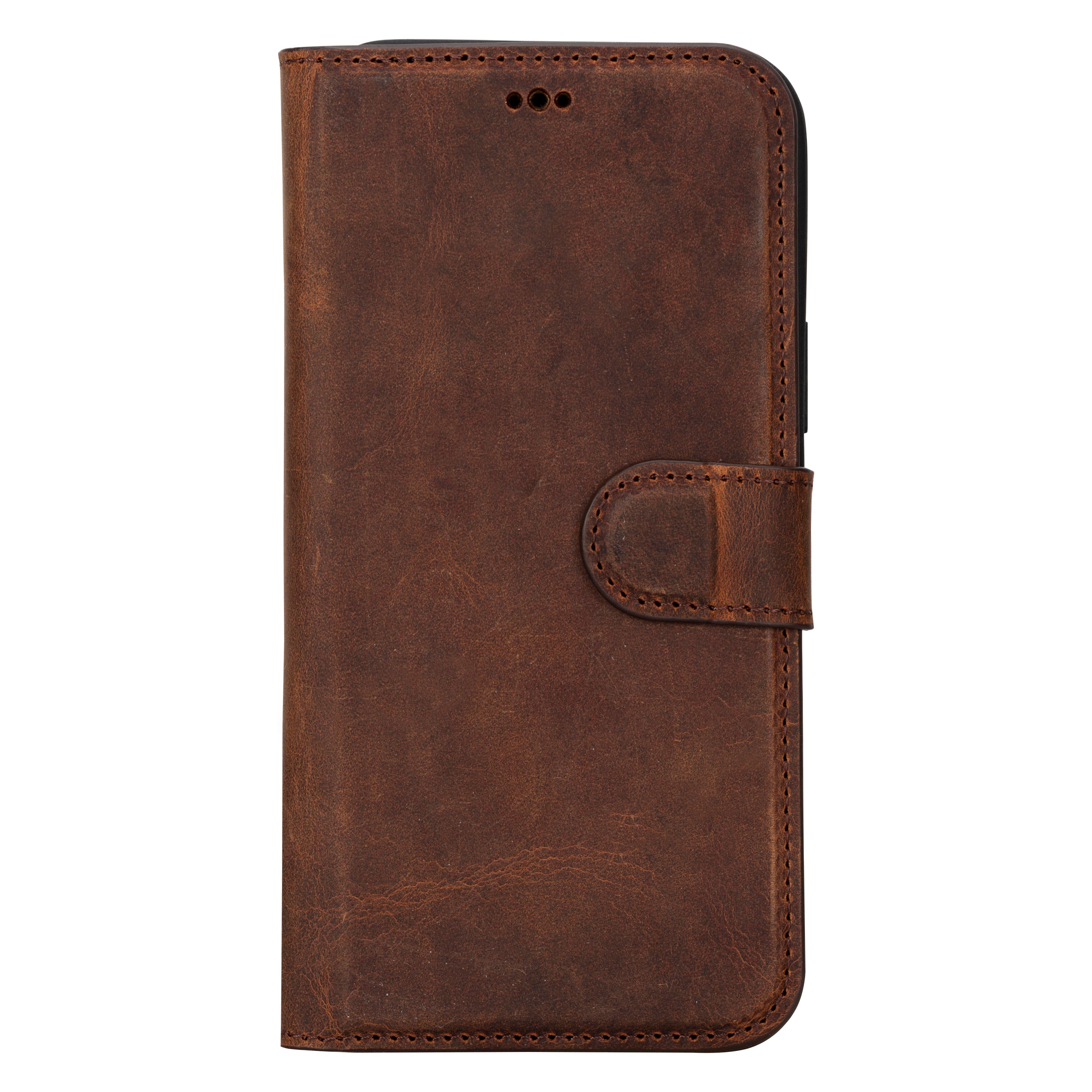 Magic iPhone 16 Series Detachable Genuine Leather Case / MW