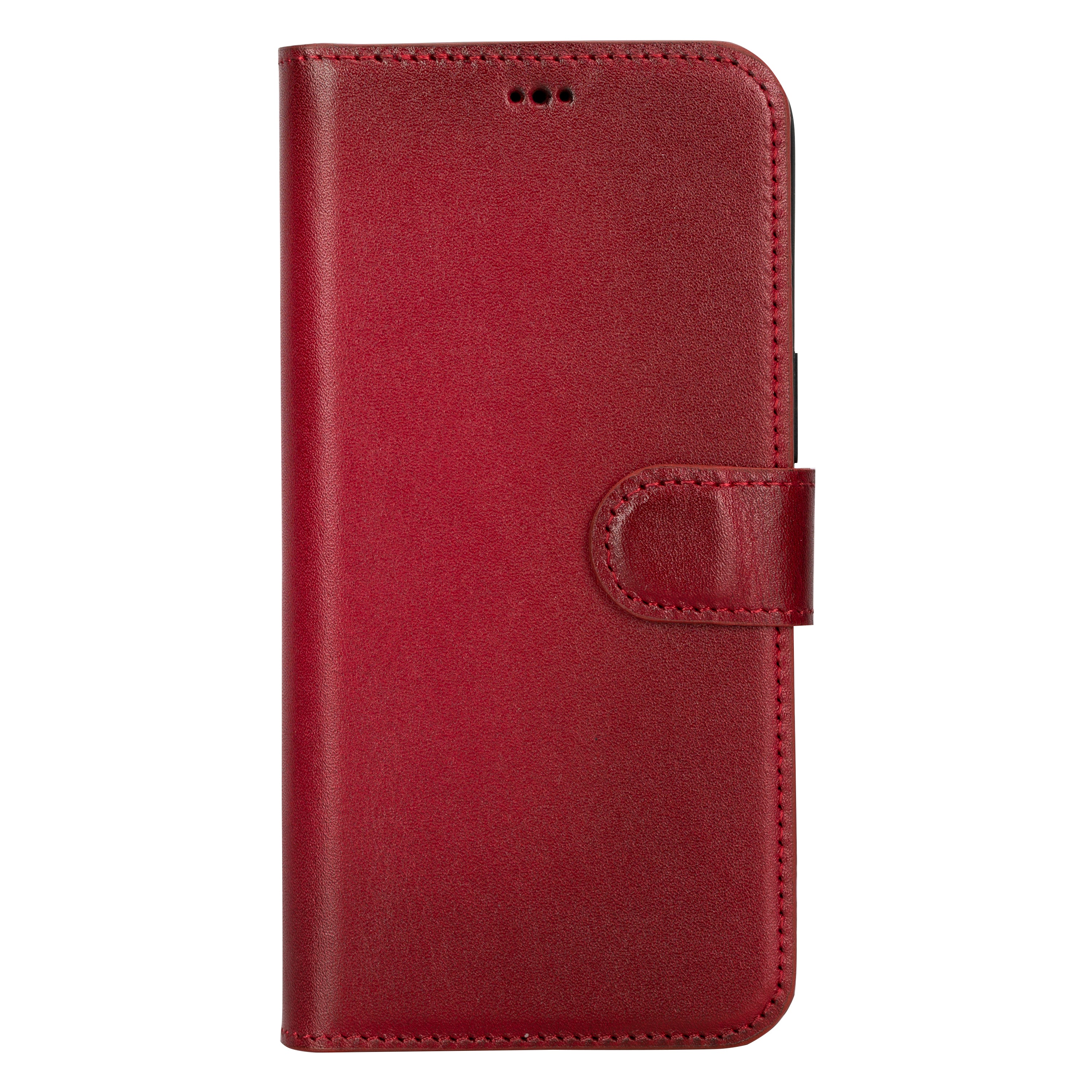 Magic iPhone 15 Series Detachable Genuine Leather Case