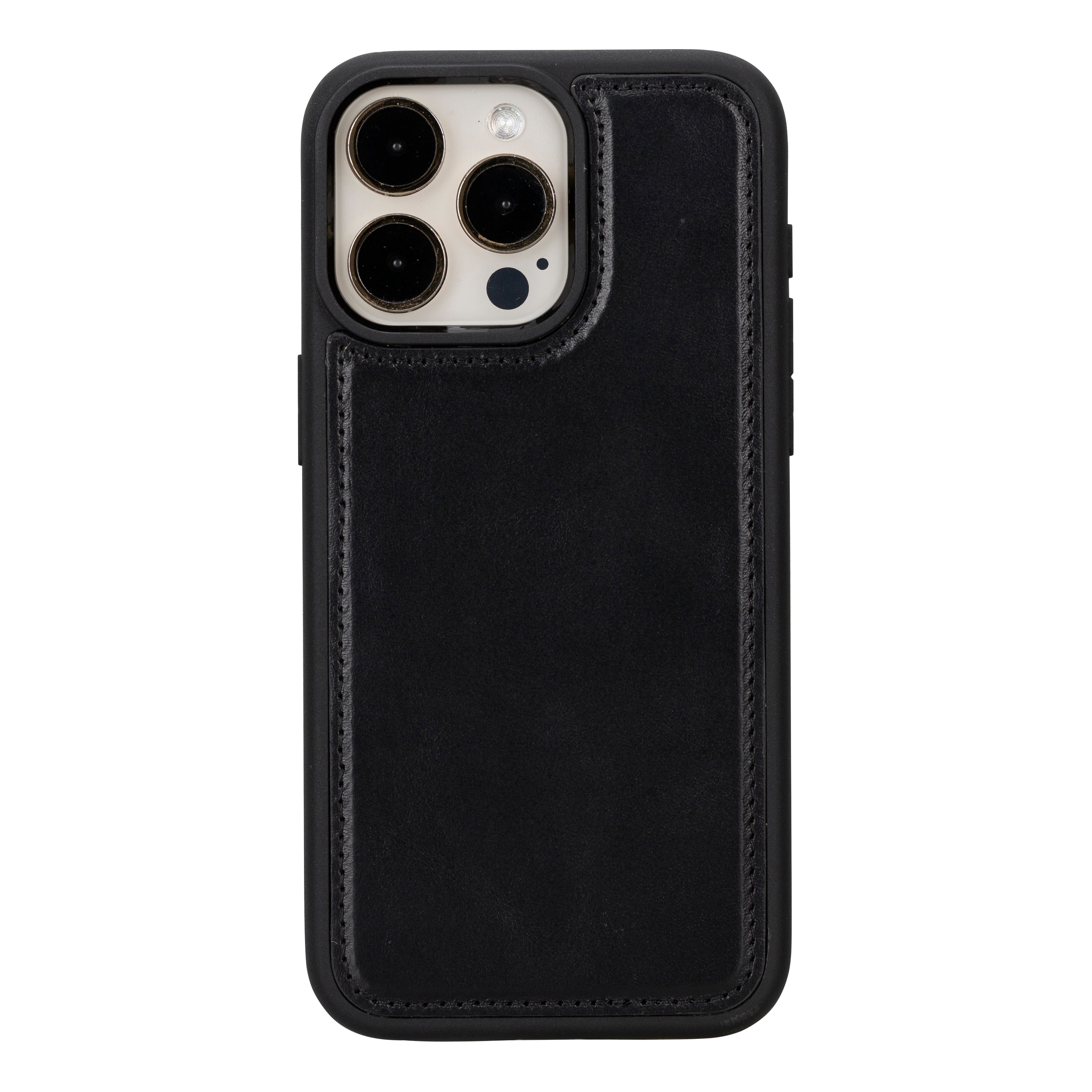 Magic iPhone 16 Pro Genuine Leather Detachable Wallet Case