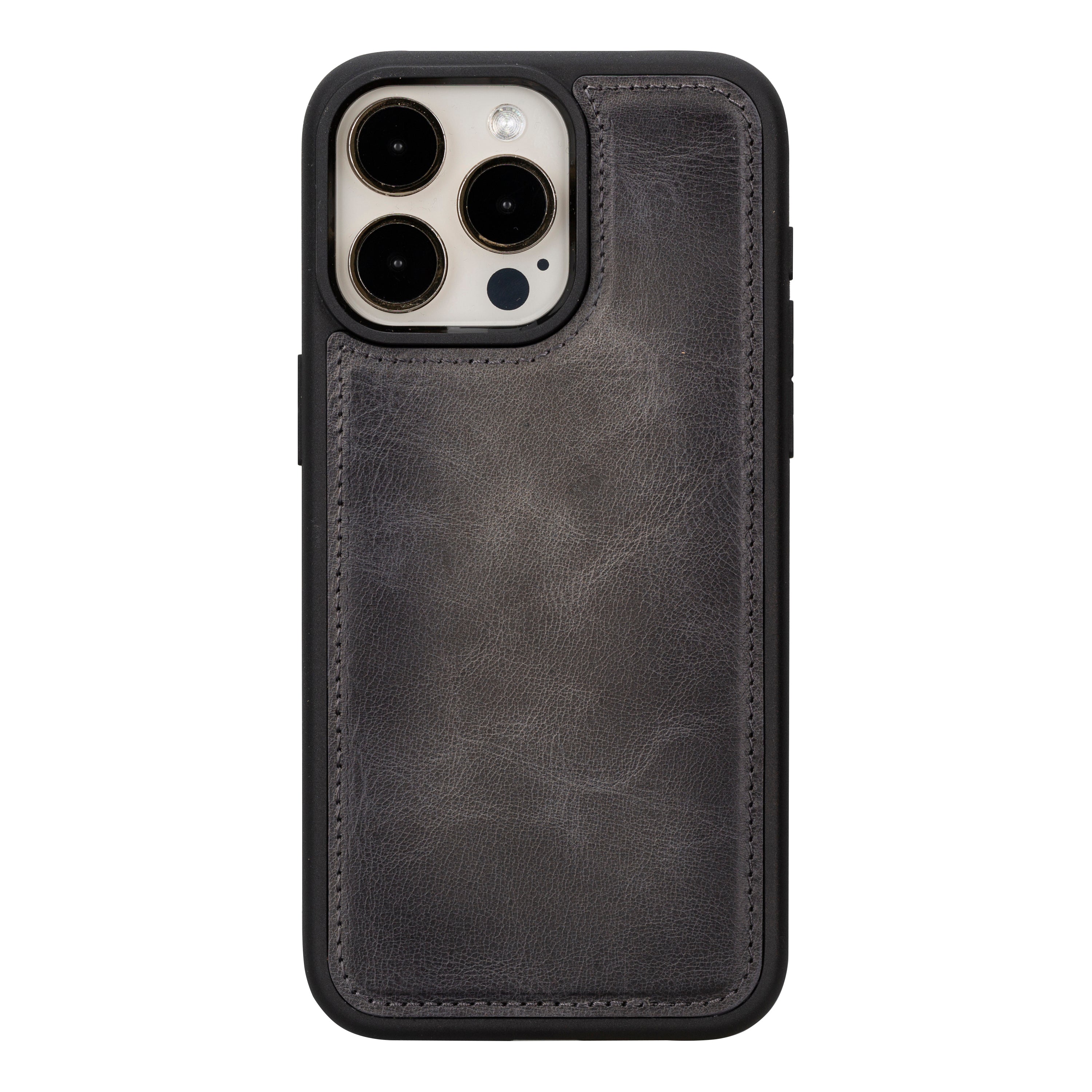 Magic iPhone 15 Series Detachable Genuine Leather Case