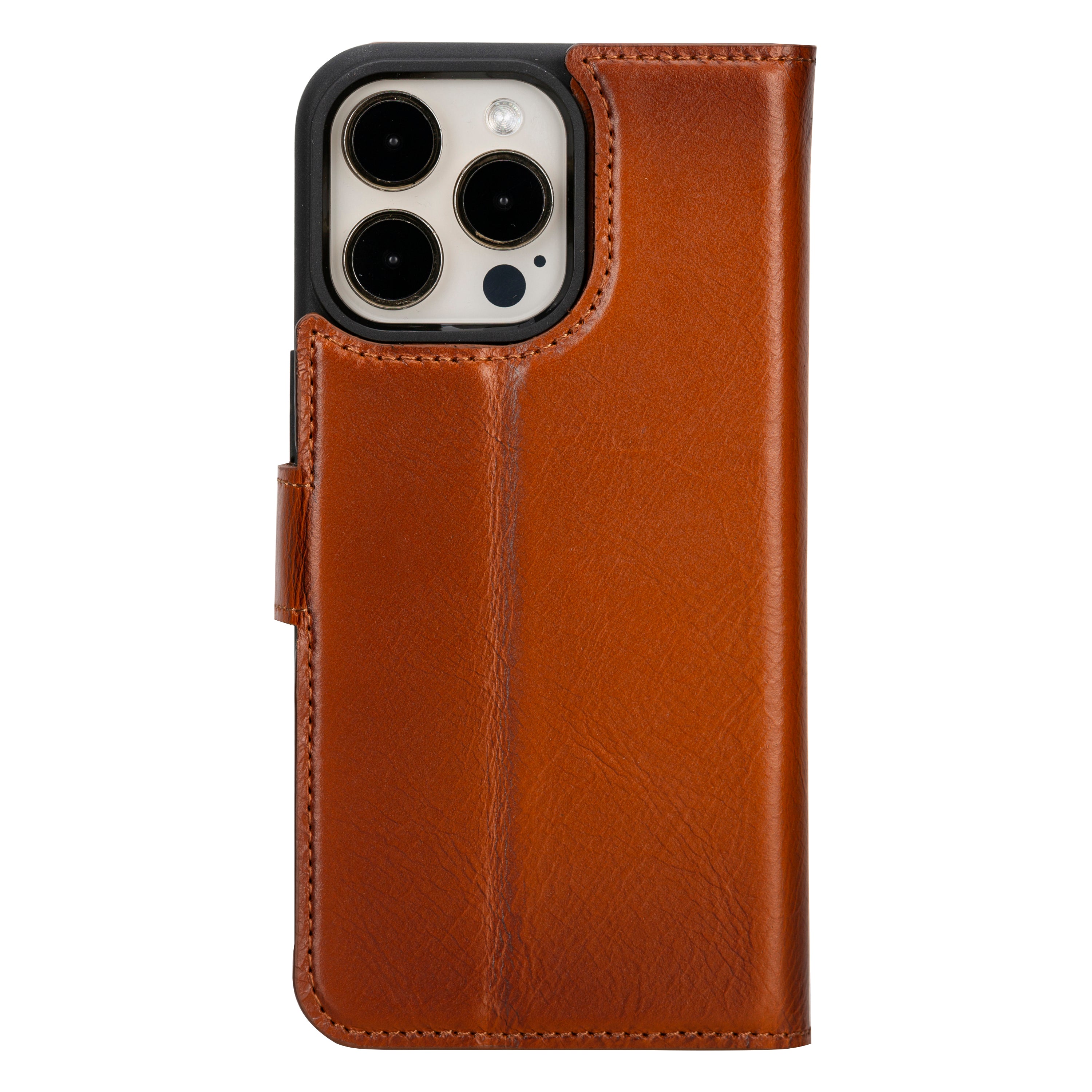 Magic iPhone 16 Series Detachable Genuine Leather Case / MW