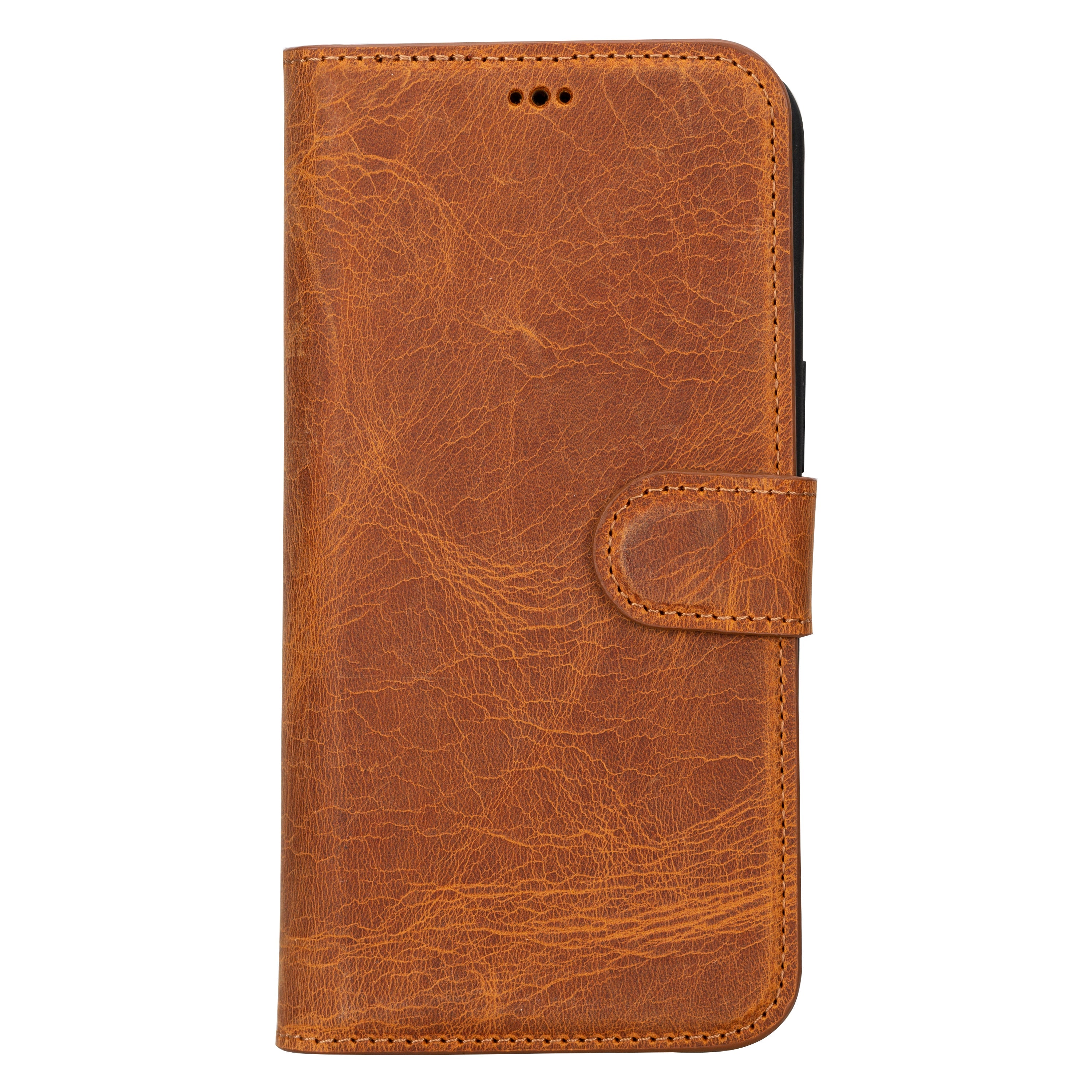 Magic iPhone 16 Series Detachable Genuine Leather Case / MW