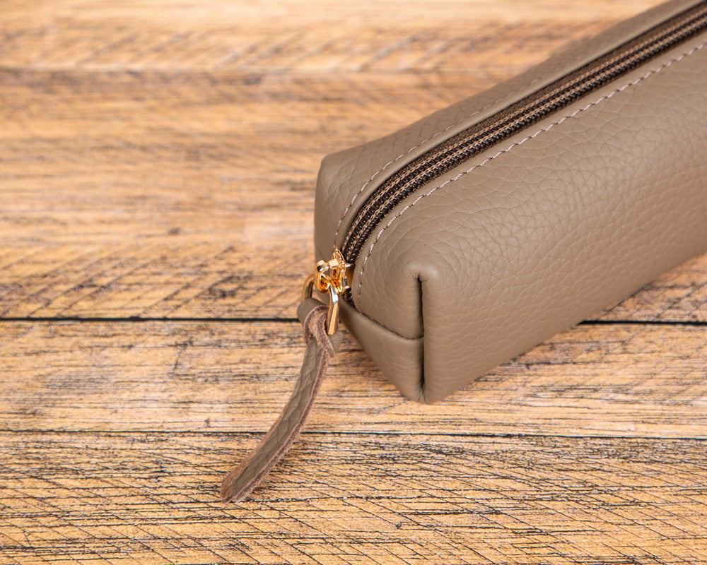 Multibox Leather Pencil Case