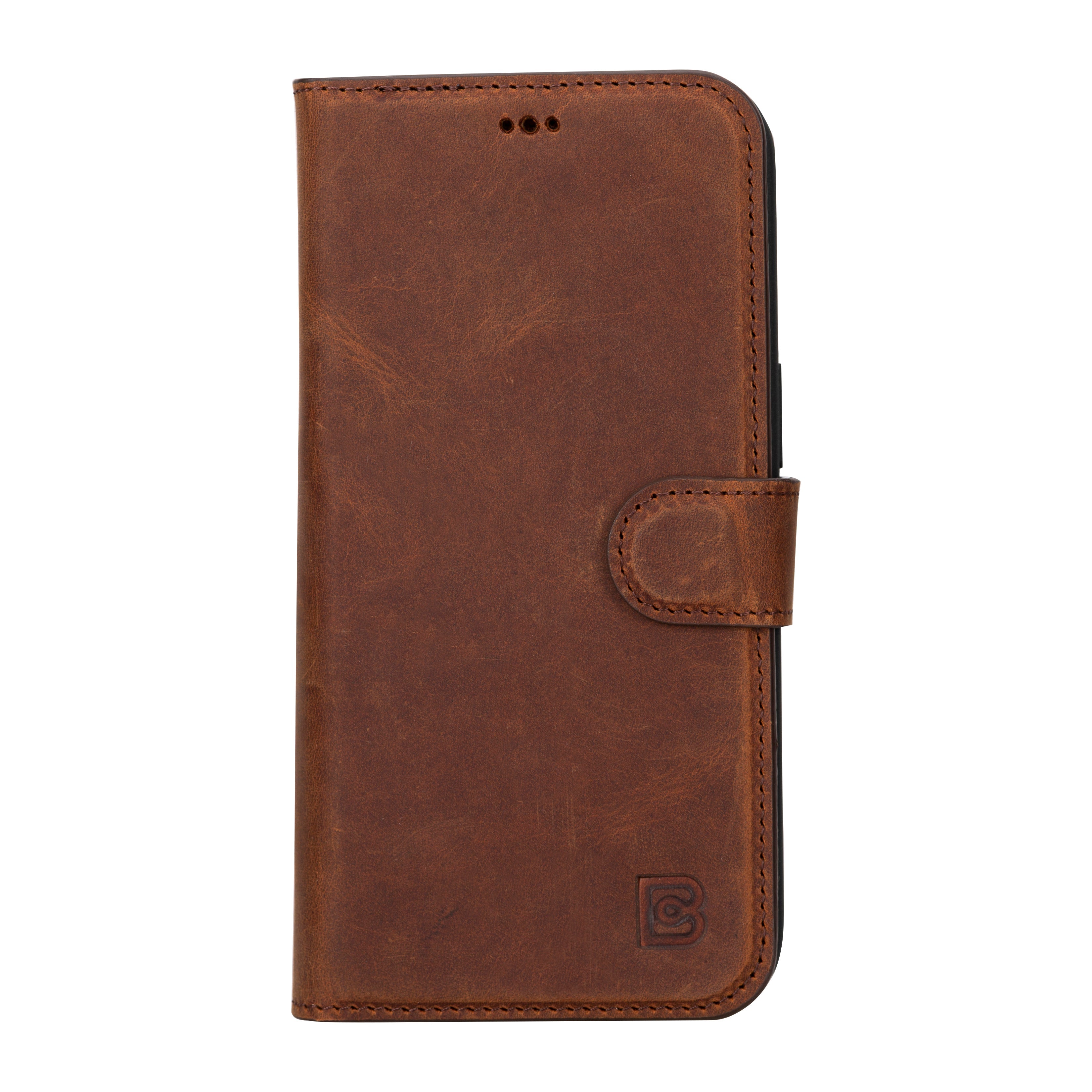 Magic iPhone 16 Series Detachable Genuine Leather Case / MW