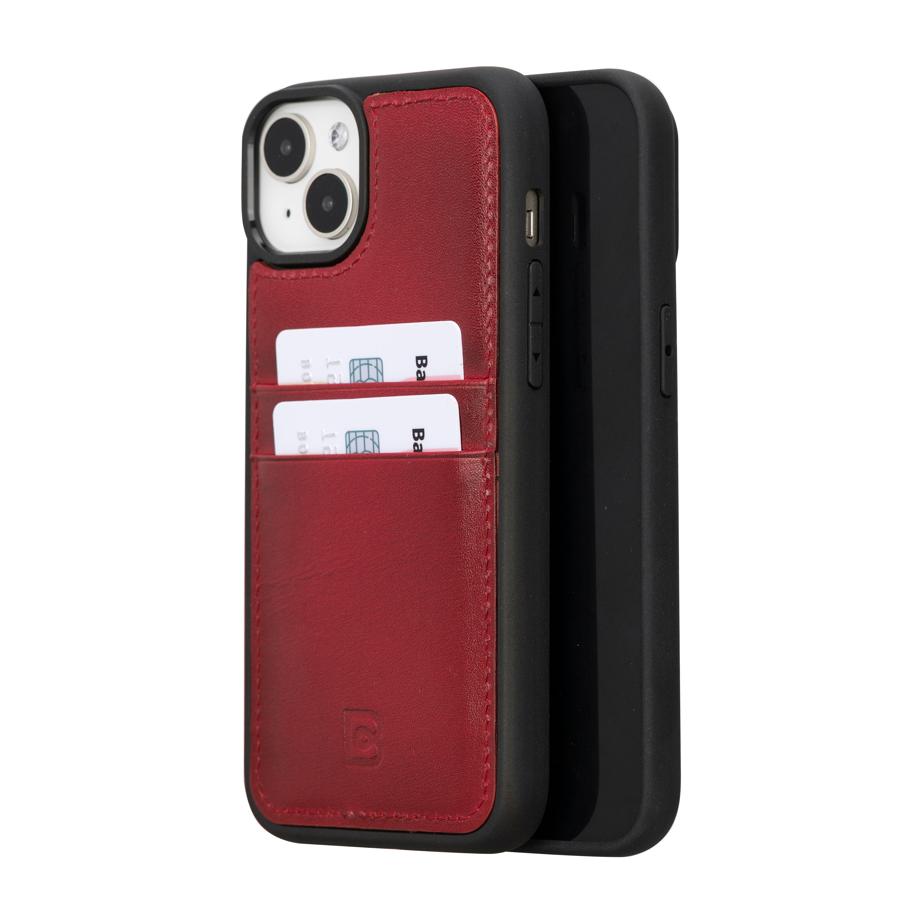 Flex Cover Card Holder iPhone 15 Series Genuine Leather Case