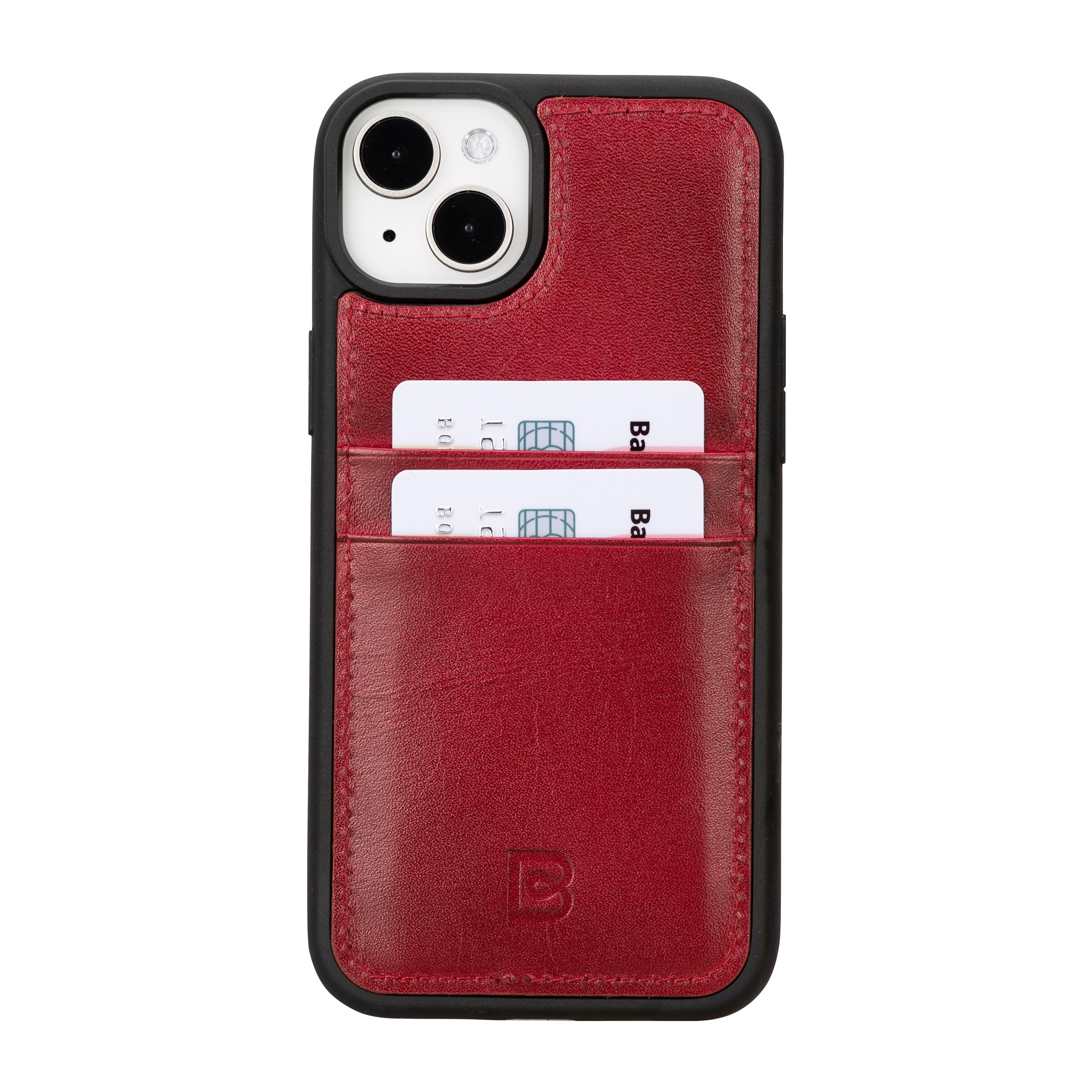 Flex Cover Card Holder iPhone 15 Series Genuine Leather Case