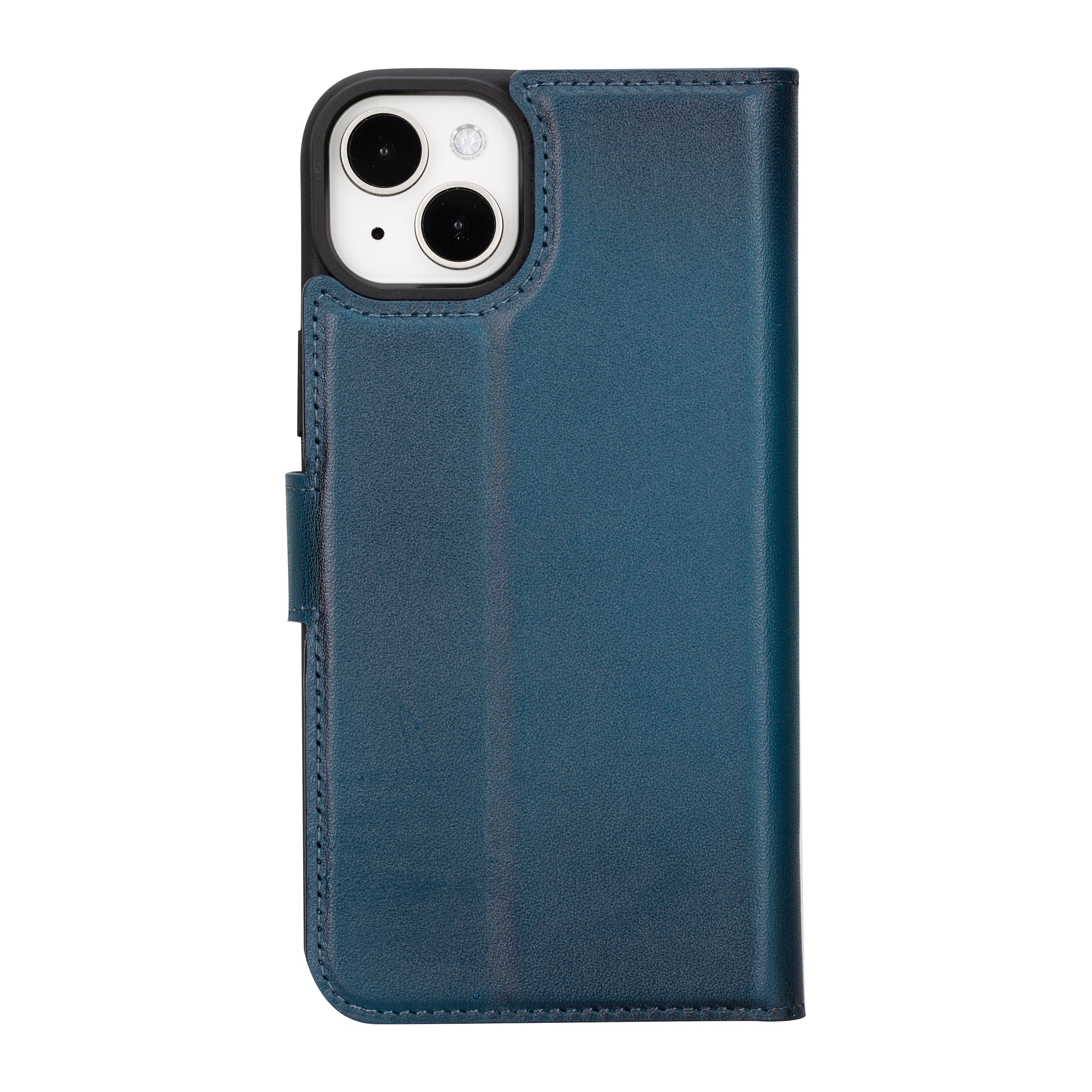 Magic iPhone 16 Genuine Leather Detachable Wallet Case