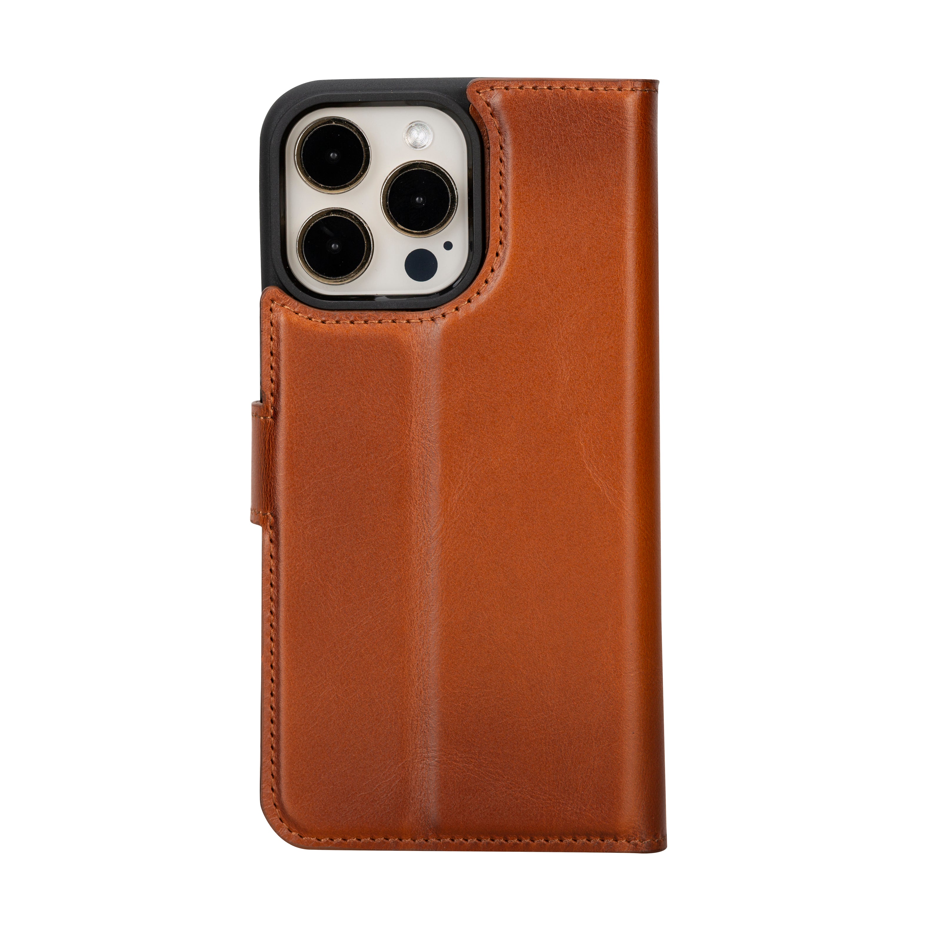 Magic iPhone 16 Series Detachable Genuine Leather Case / MW