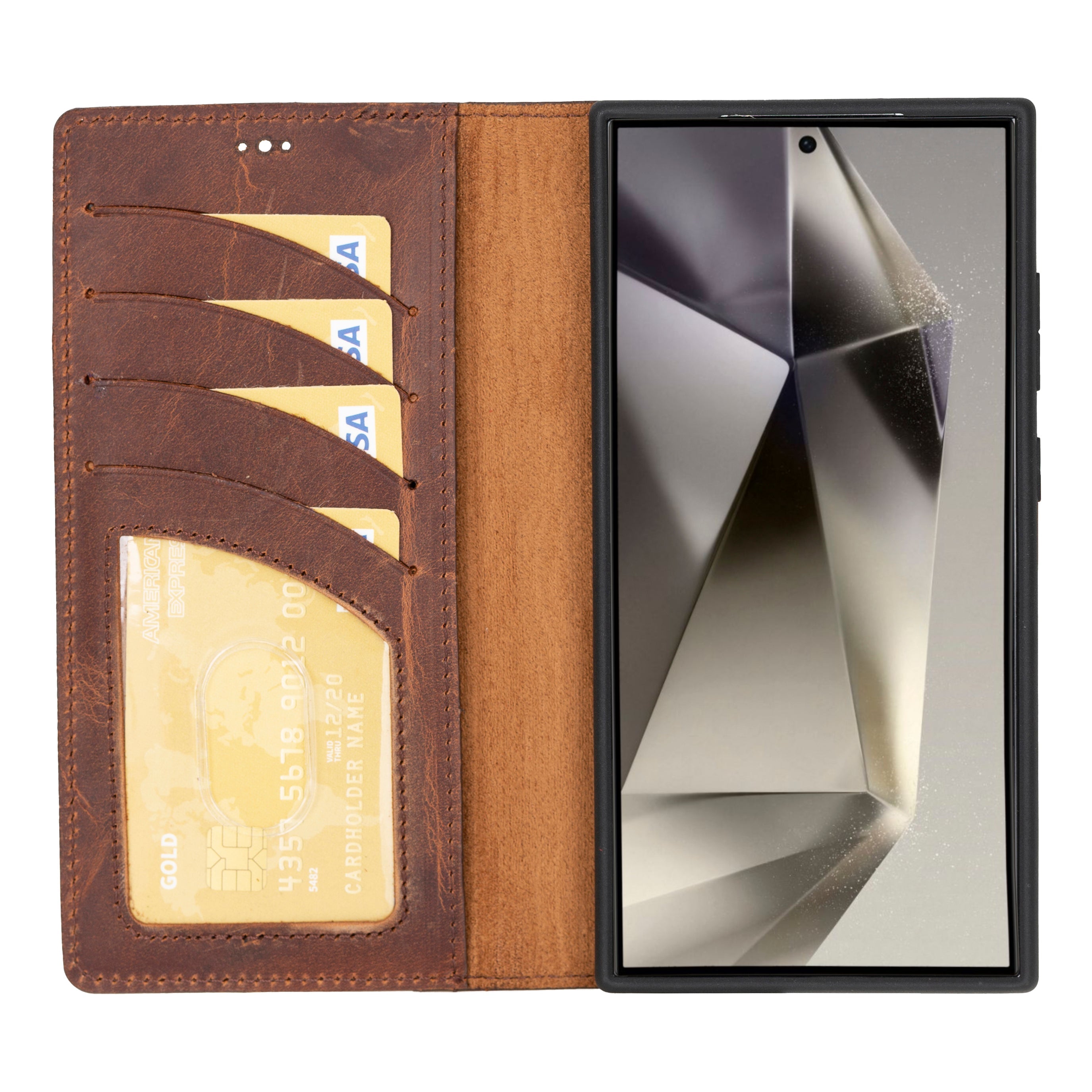 Samsung Galaxy S24 Series Leather Wallet Cases RFID - MW