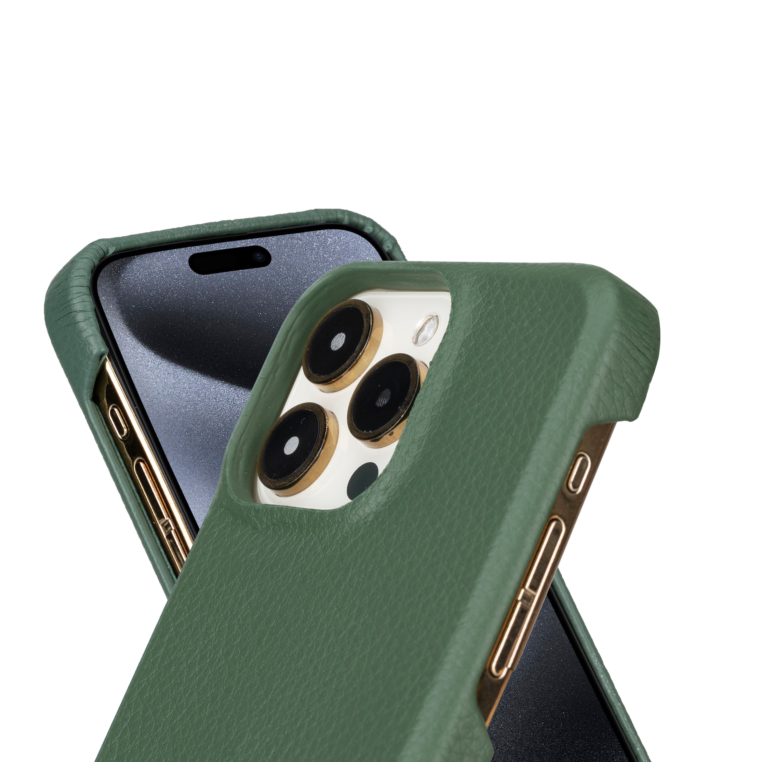 F360 Leather iPhone 15 Plus Case