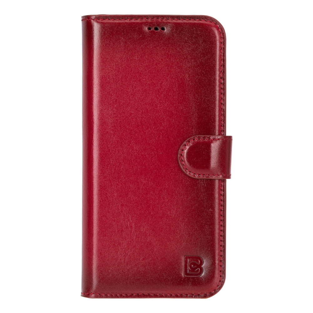 Magic iPhone 16 Pro Max Detachable Genuine Leather Wallet Case