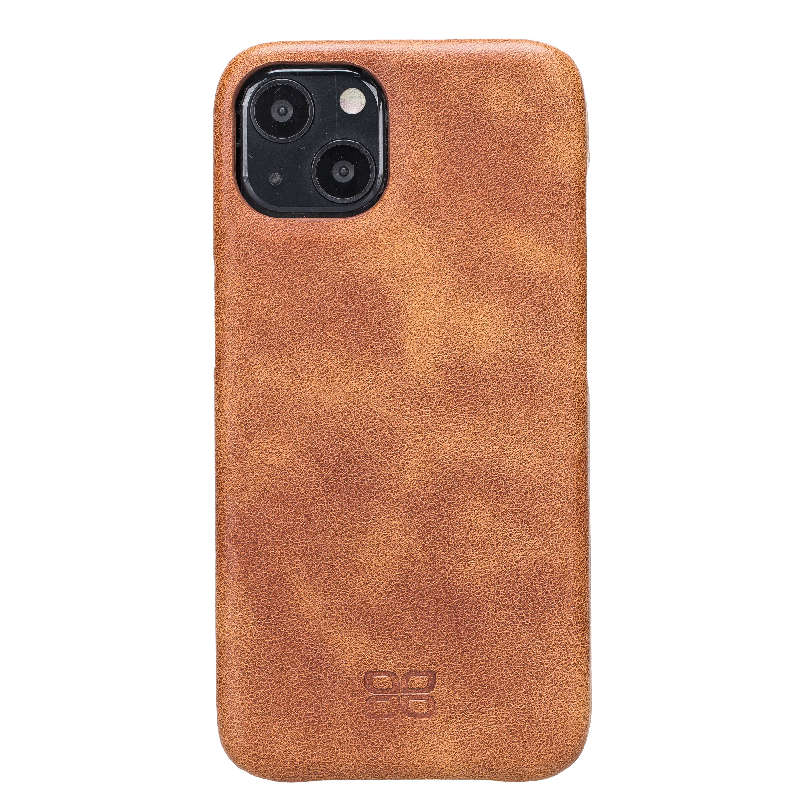 F360 iPhone 13 Series Full Genuine Leather Back Cover