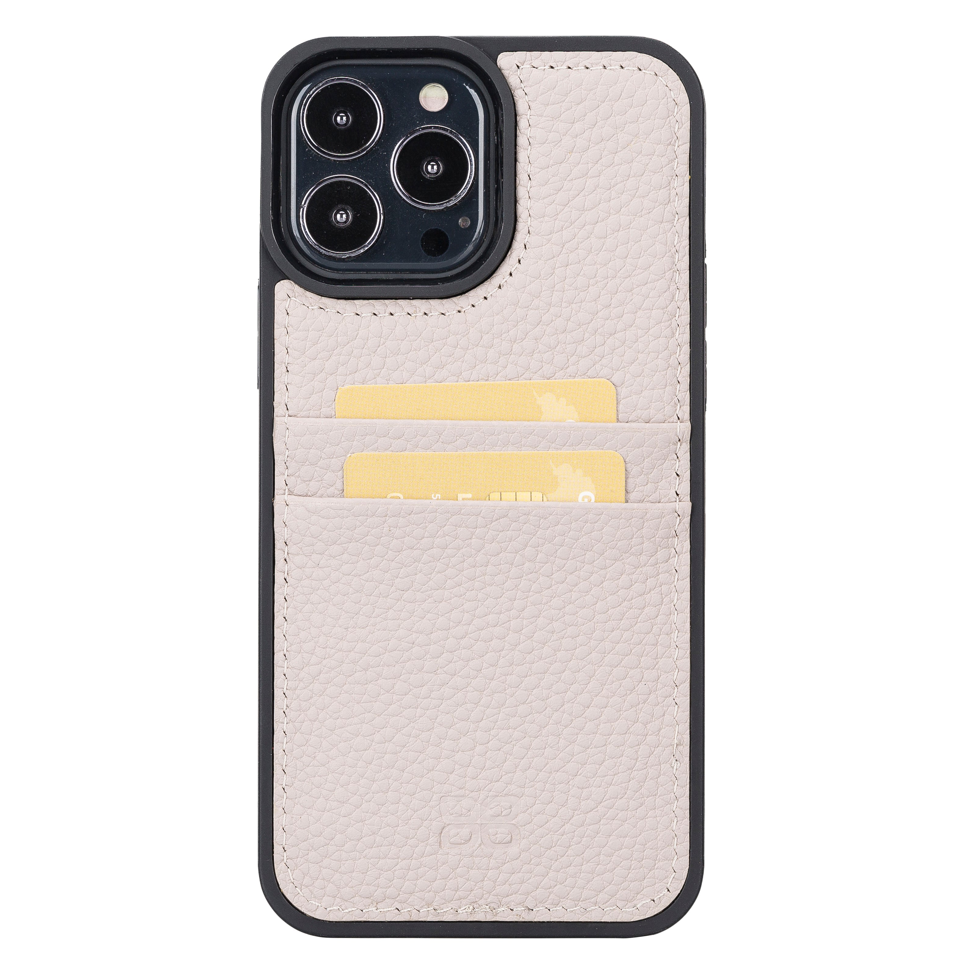 Flex Cover Card Holder iPhone 13 Series Genuine Leather Back Cover