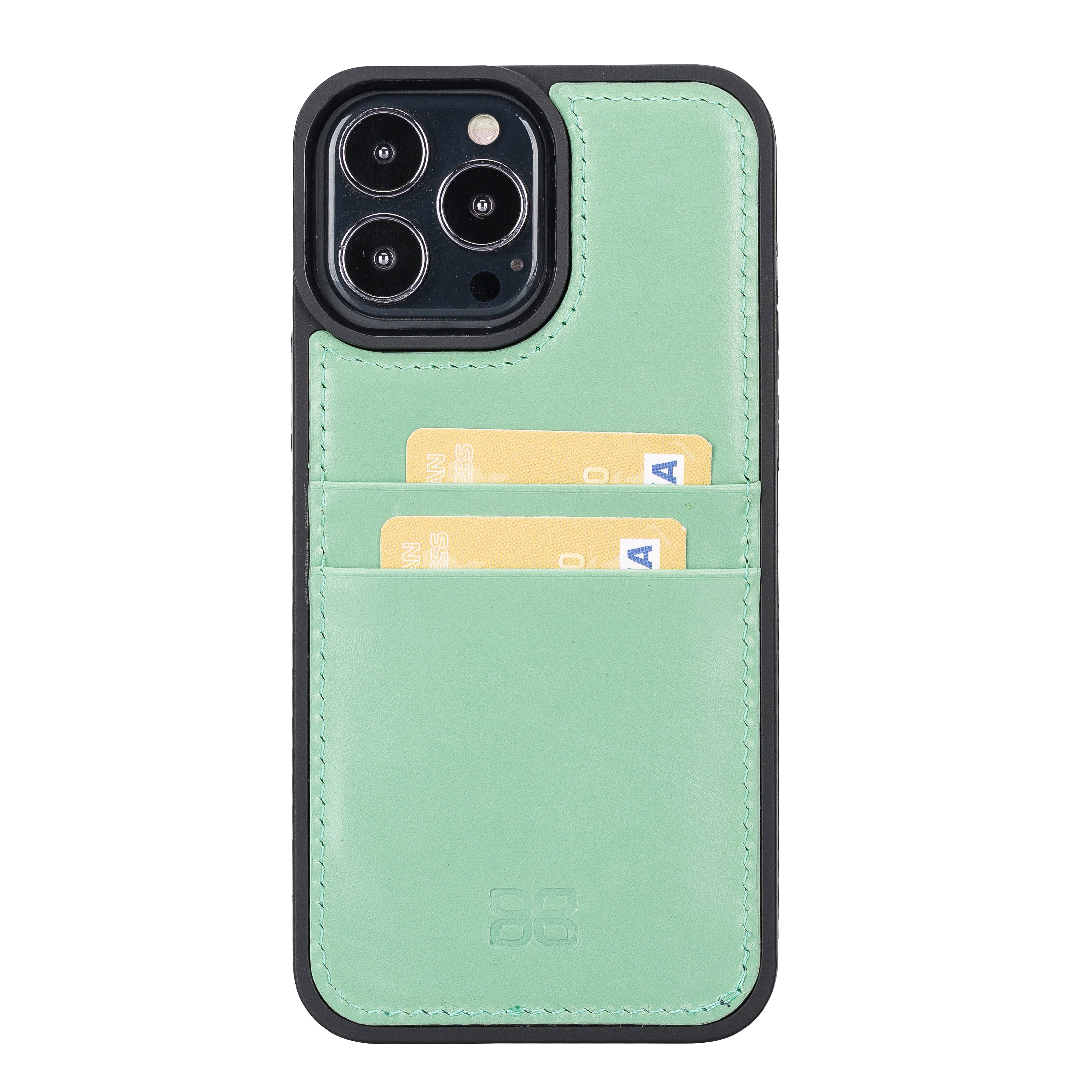 Flex Cover Card Holder iPhone 13 Series Genuine Leather Back Cover