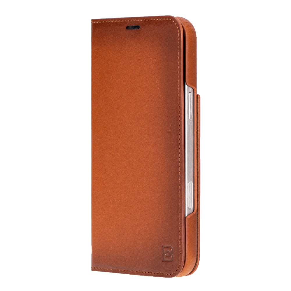 Sonat iPhone 16 Pro Genuine Leather Folio Case