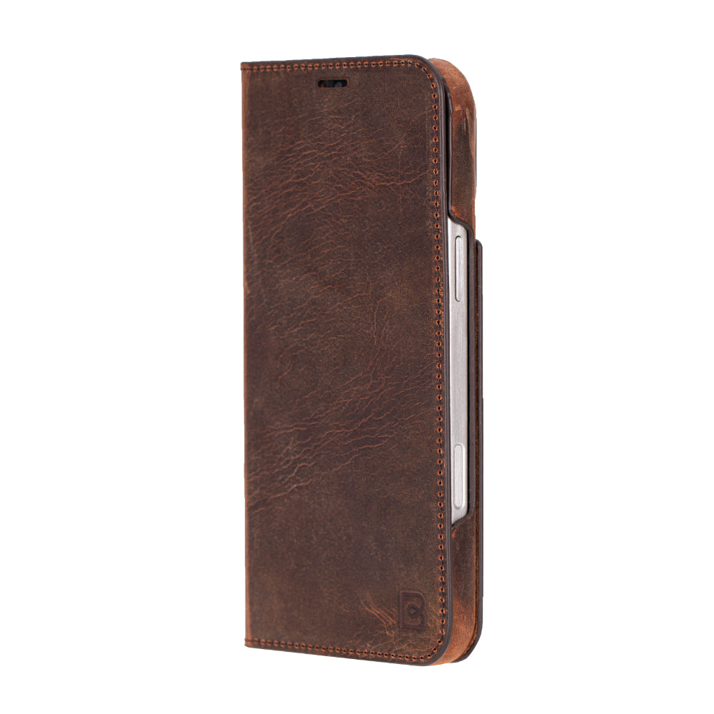 Sonat iPhone 16 Pro Genuine Leather Folio Case