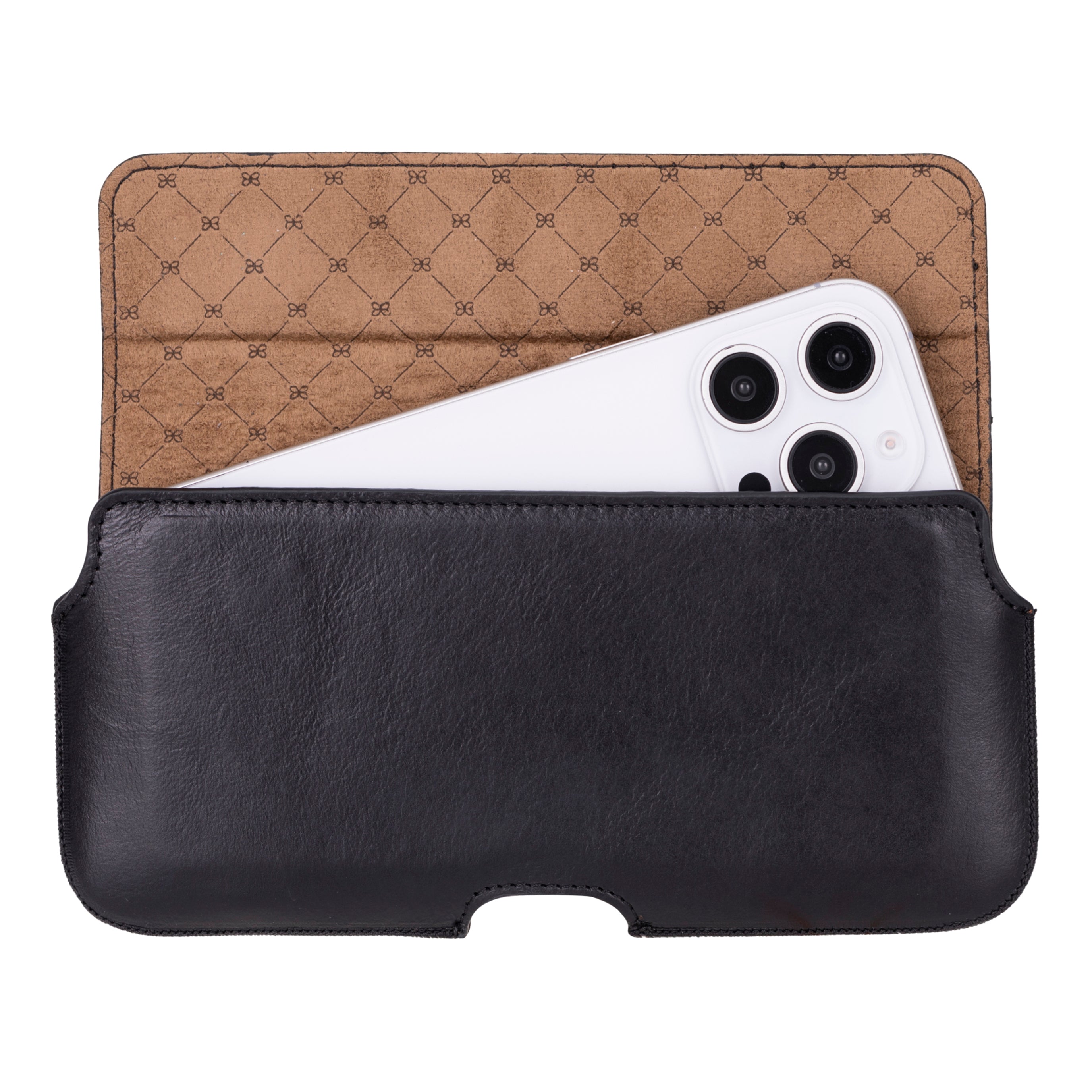 Aslant Belt iPhone 16 Pro Leather Case