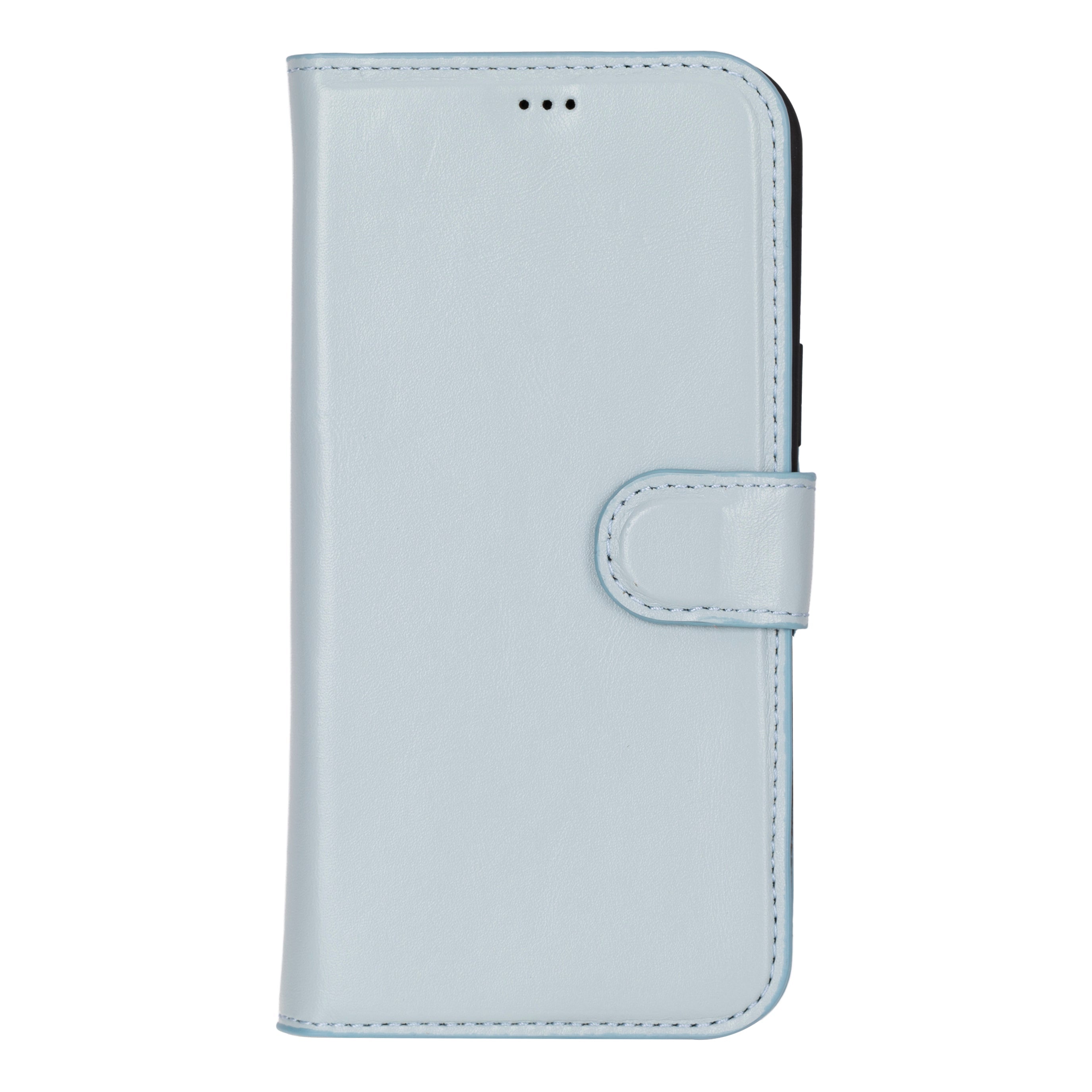 Magic iPhone 16 Pro Genuine Leather Detachable Wallet Case