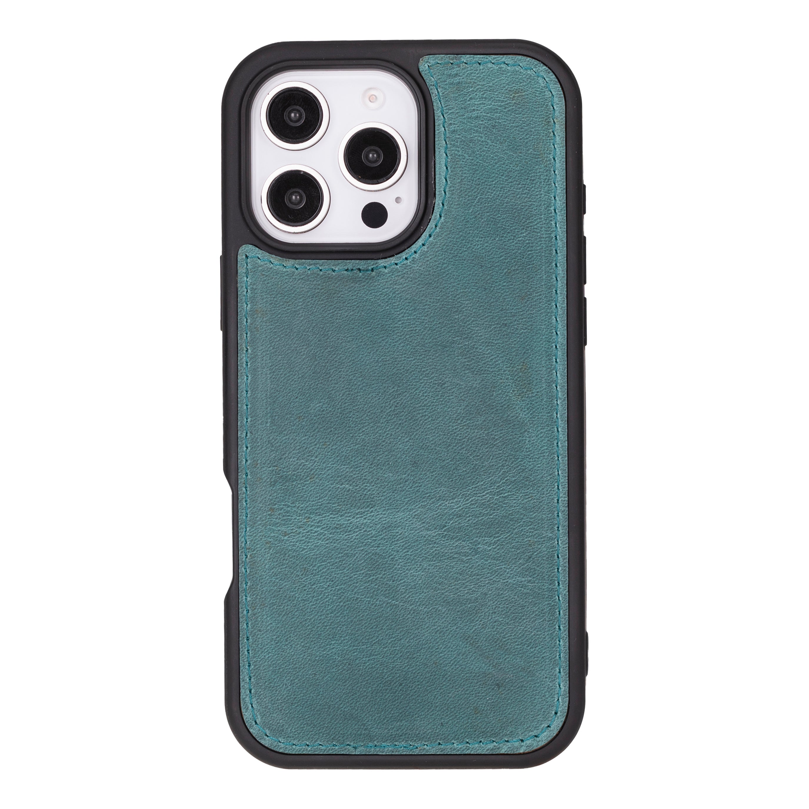 Magic iPhone 16 Pro Genuine Leather Detachable Wallet Case