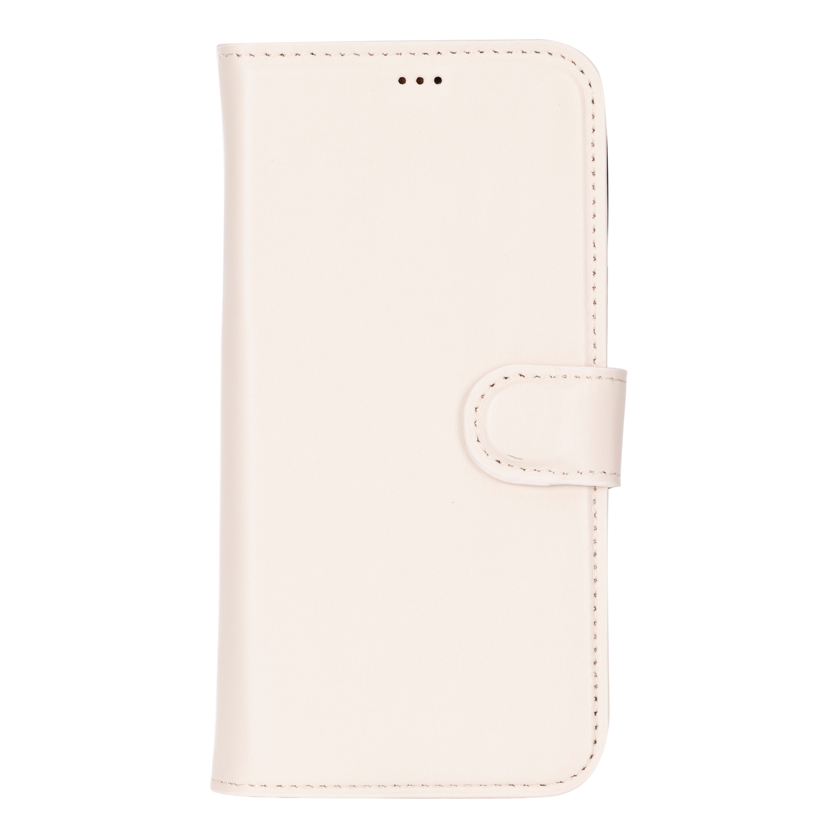 Magic iPhone 16 Pro Genuine Leather Detachable Wallet Case