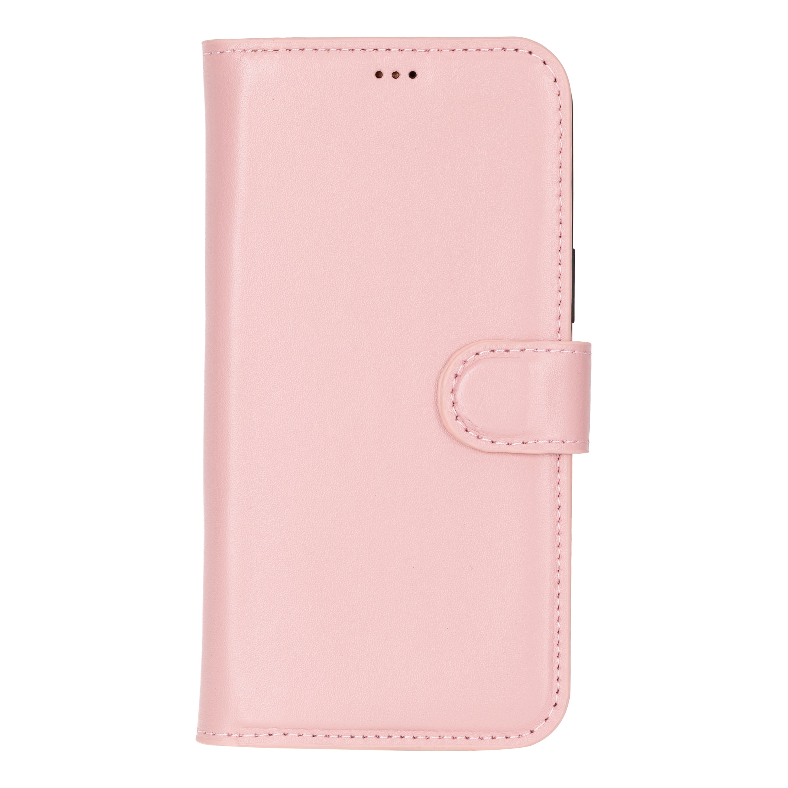 Magic iPhone 16 Pro Genuine Leather Detachable Wallet Case