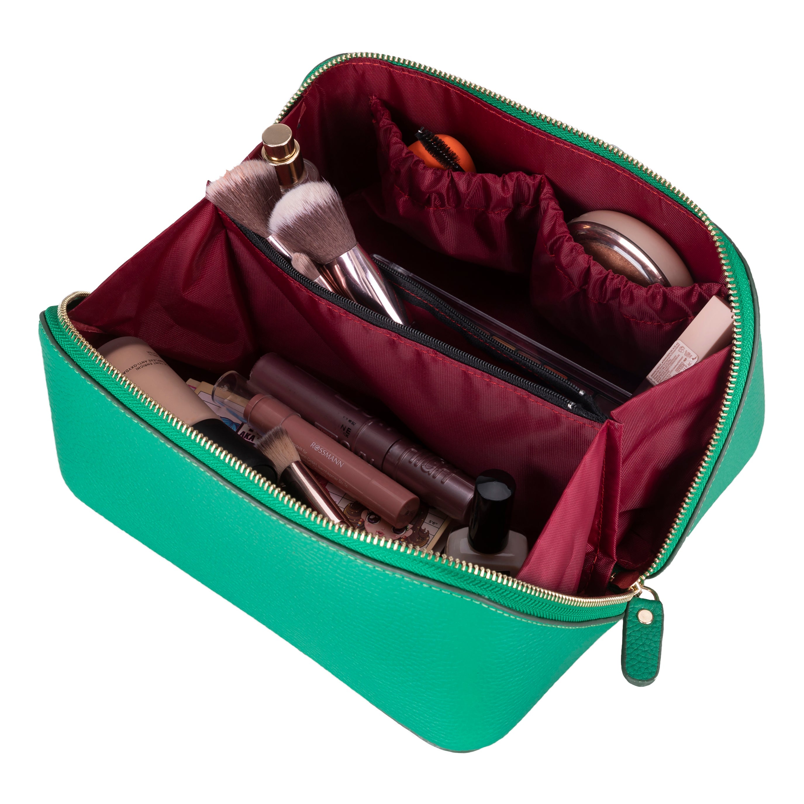 Ella Leather Make up Bag