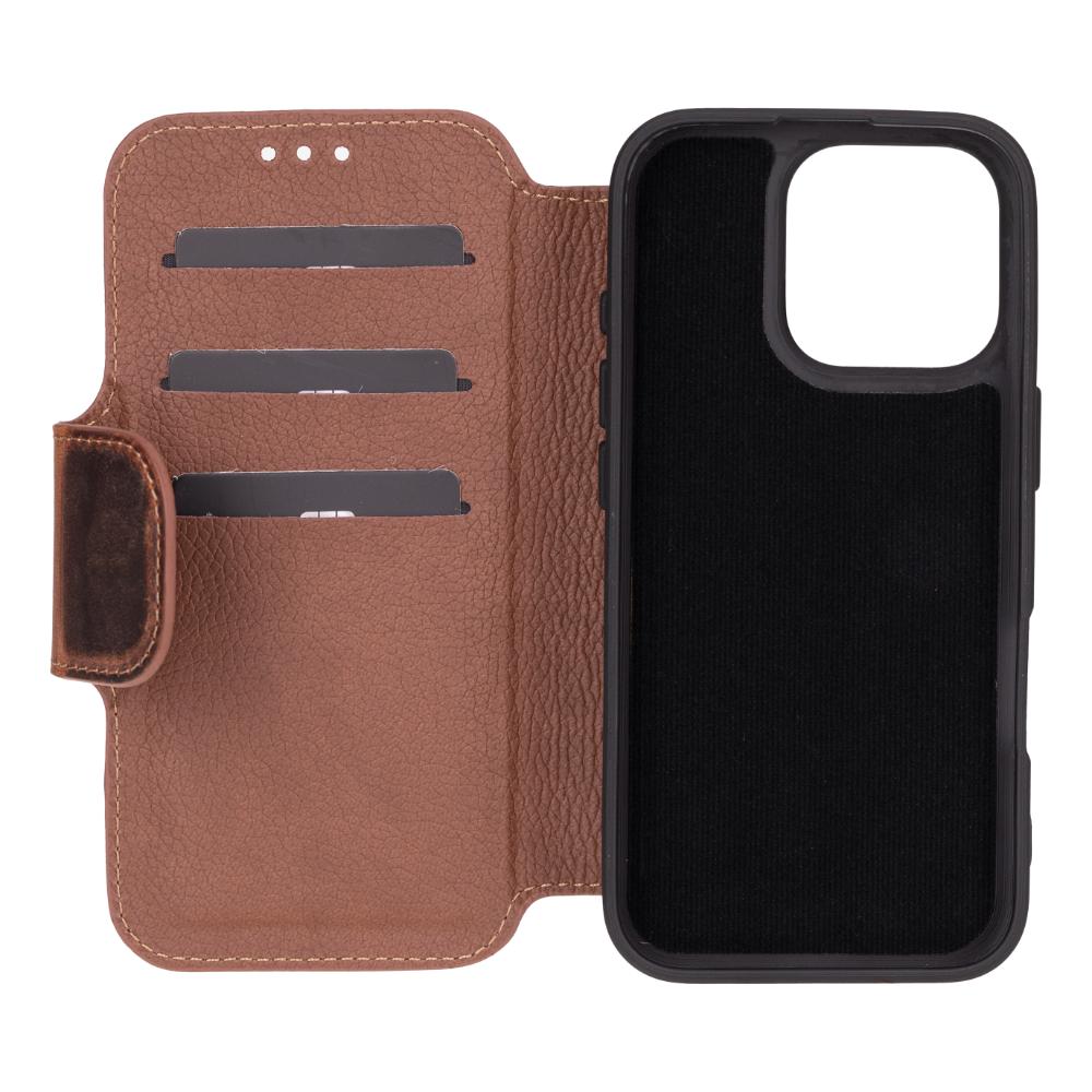 Infinix iPhone 16 Pro Max Leather Folio Case