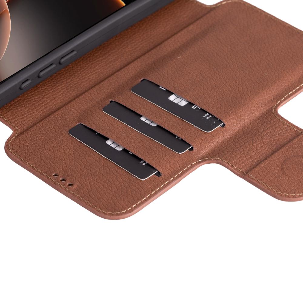 Infinix iPhone 16 Pro Leather Folio Case