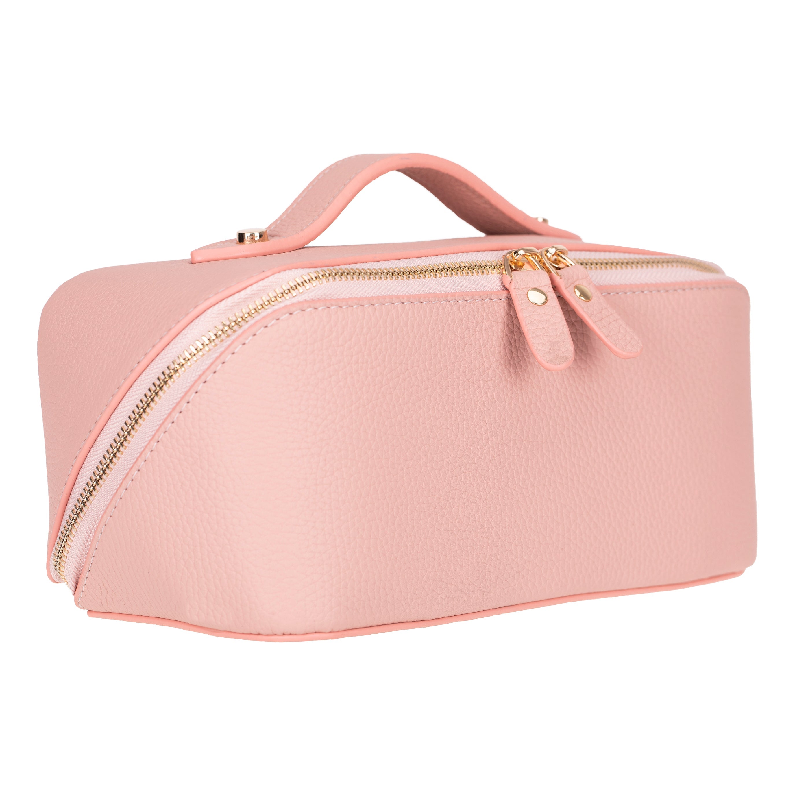 Soluno Leather Make up Bag