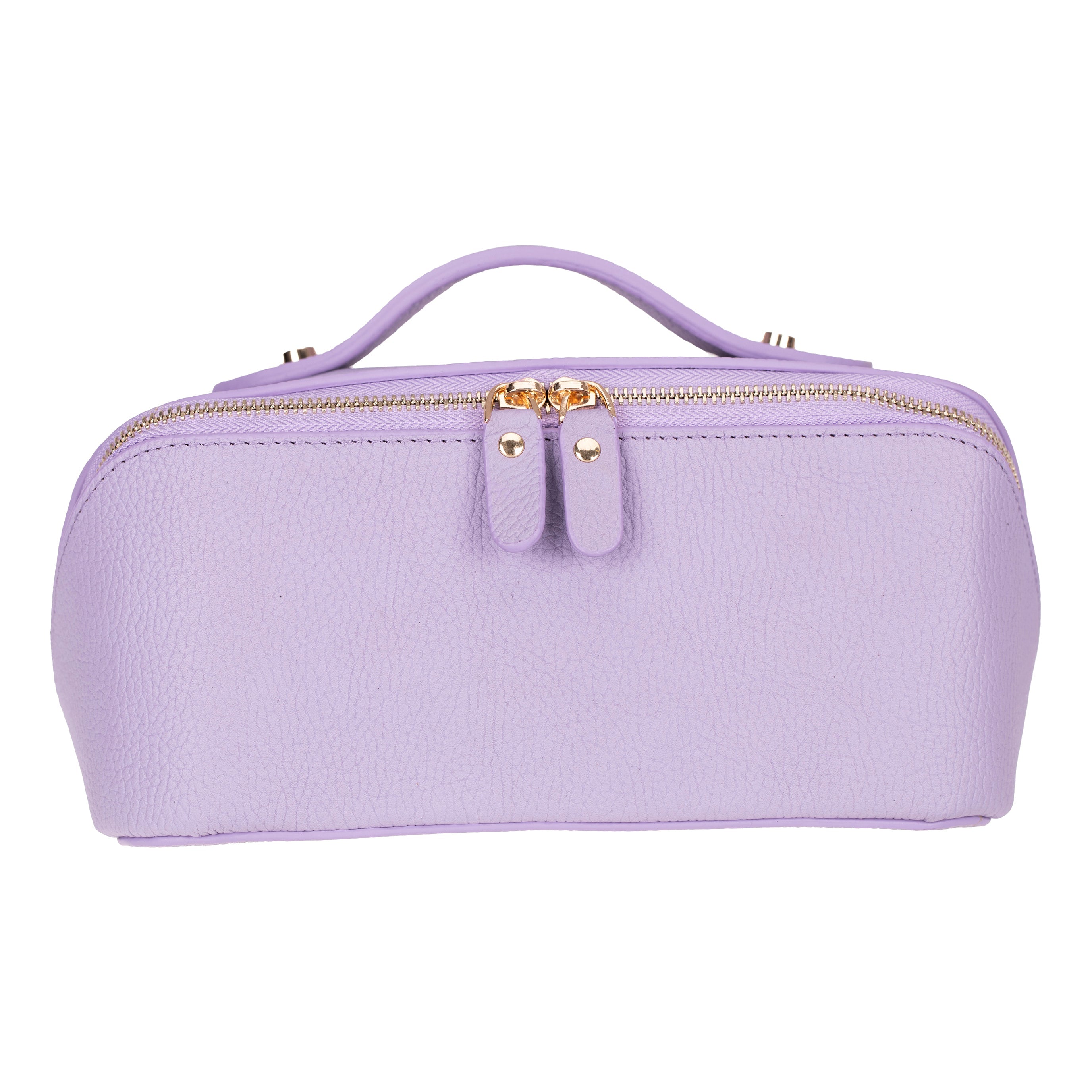 Soluno Leather Make up Bag