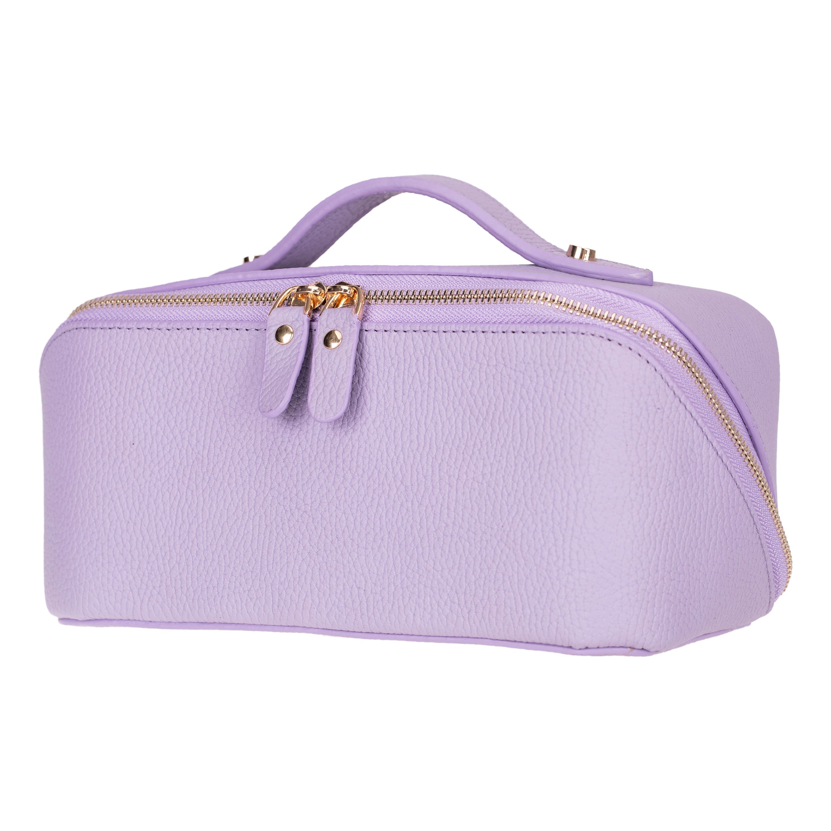 Soluno Leather Make up Bag