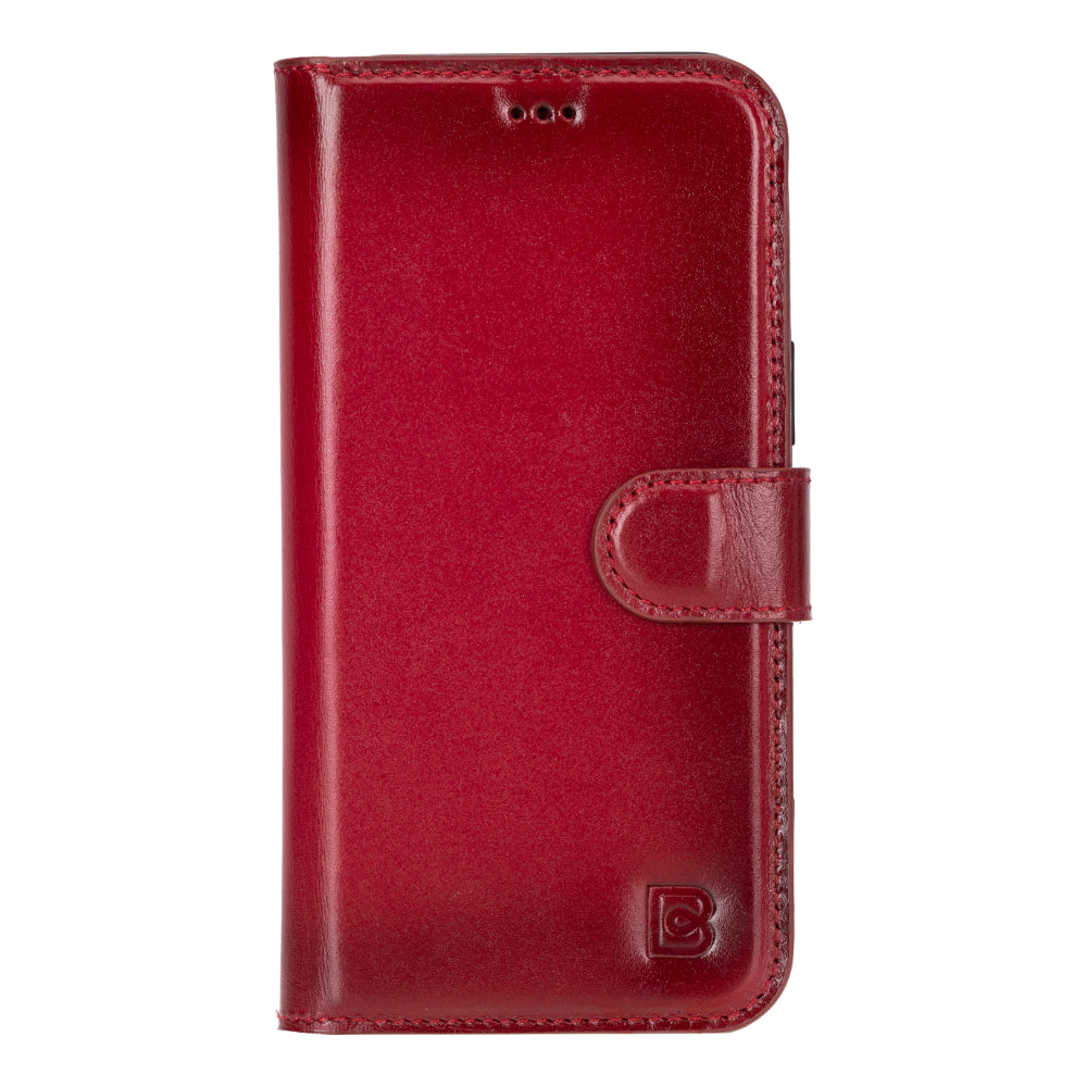 Magic iPhone 16 Genuine Leather Detachable Wallet Case