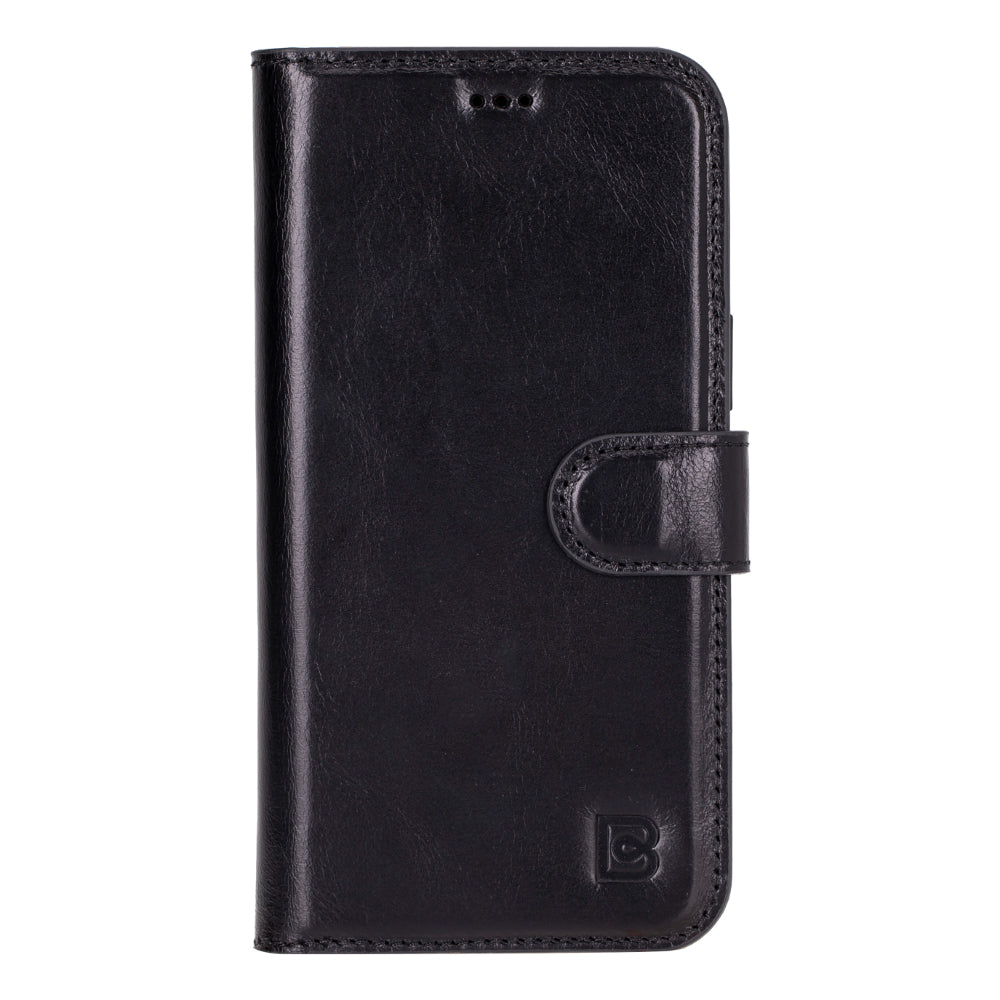 Magic iPhone 16 Genuine Leather Detachable Wallet Case