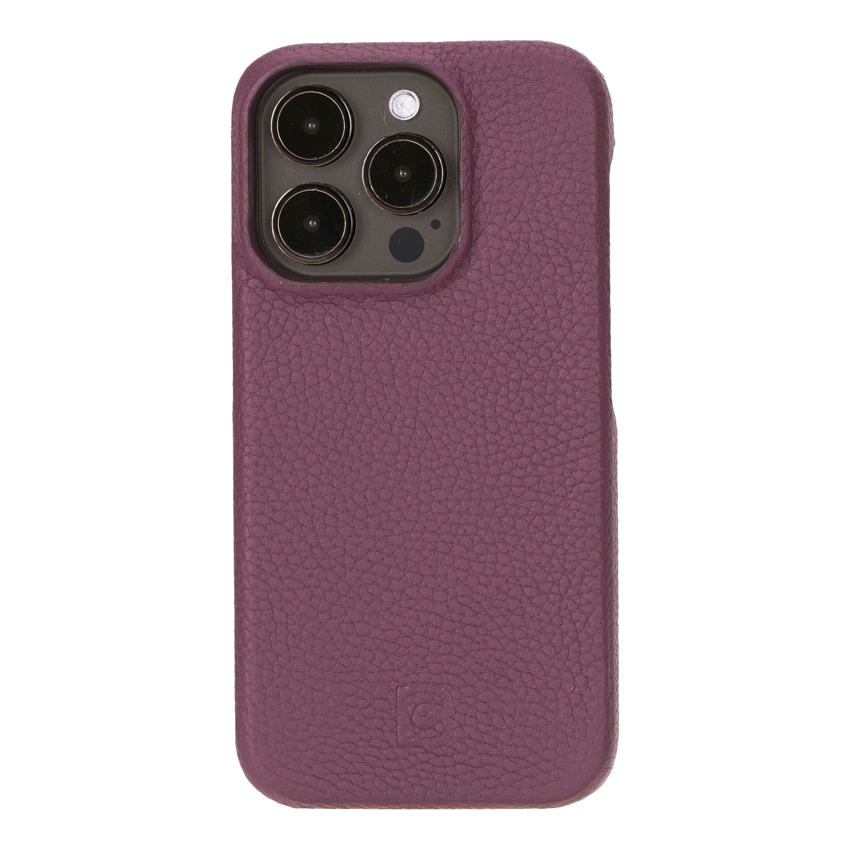 F360 iPhone 15 Series Full Genuine Leather Back Cover