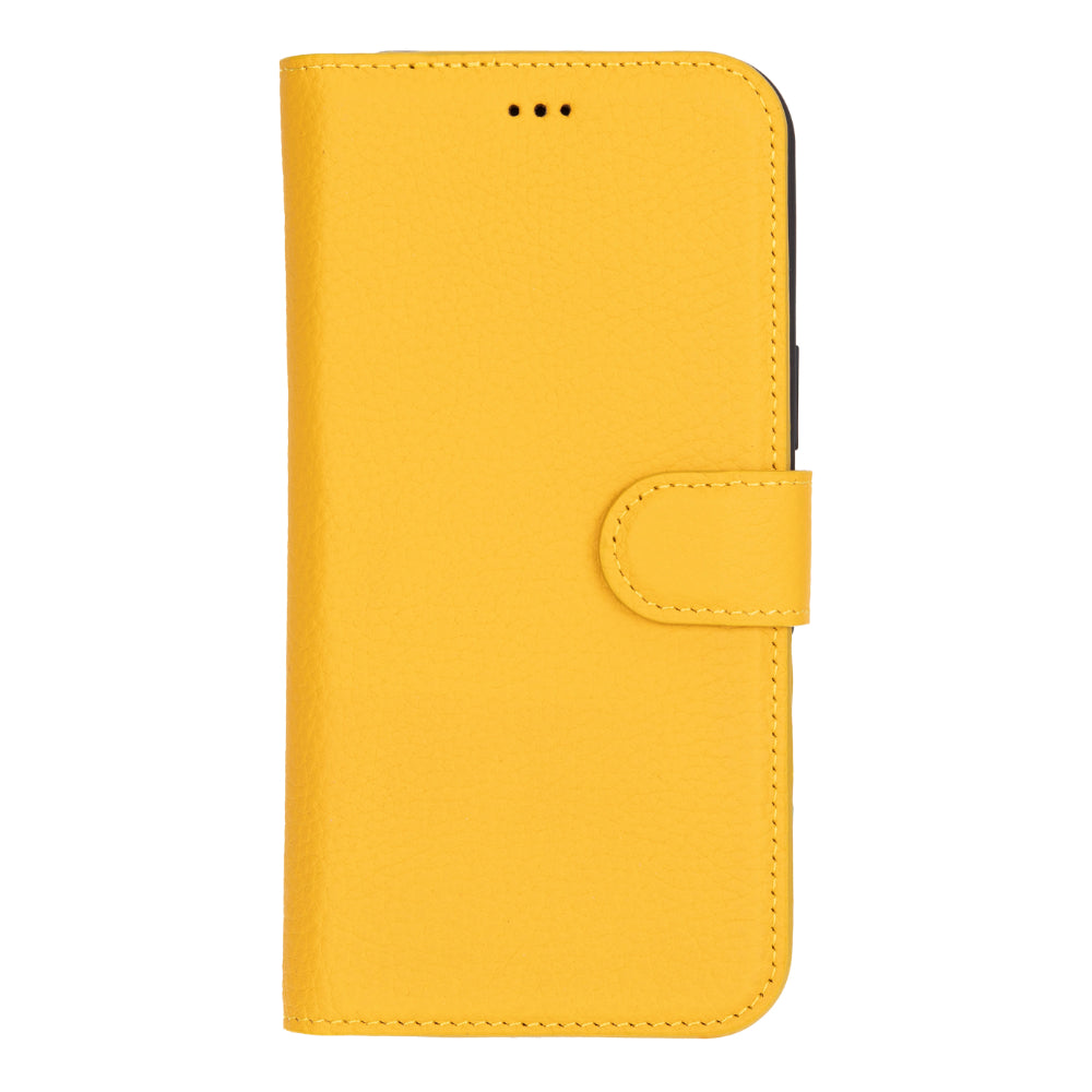 Magic iPhone 16 Genuine Leather Detachable Wallet Case